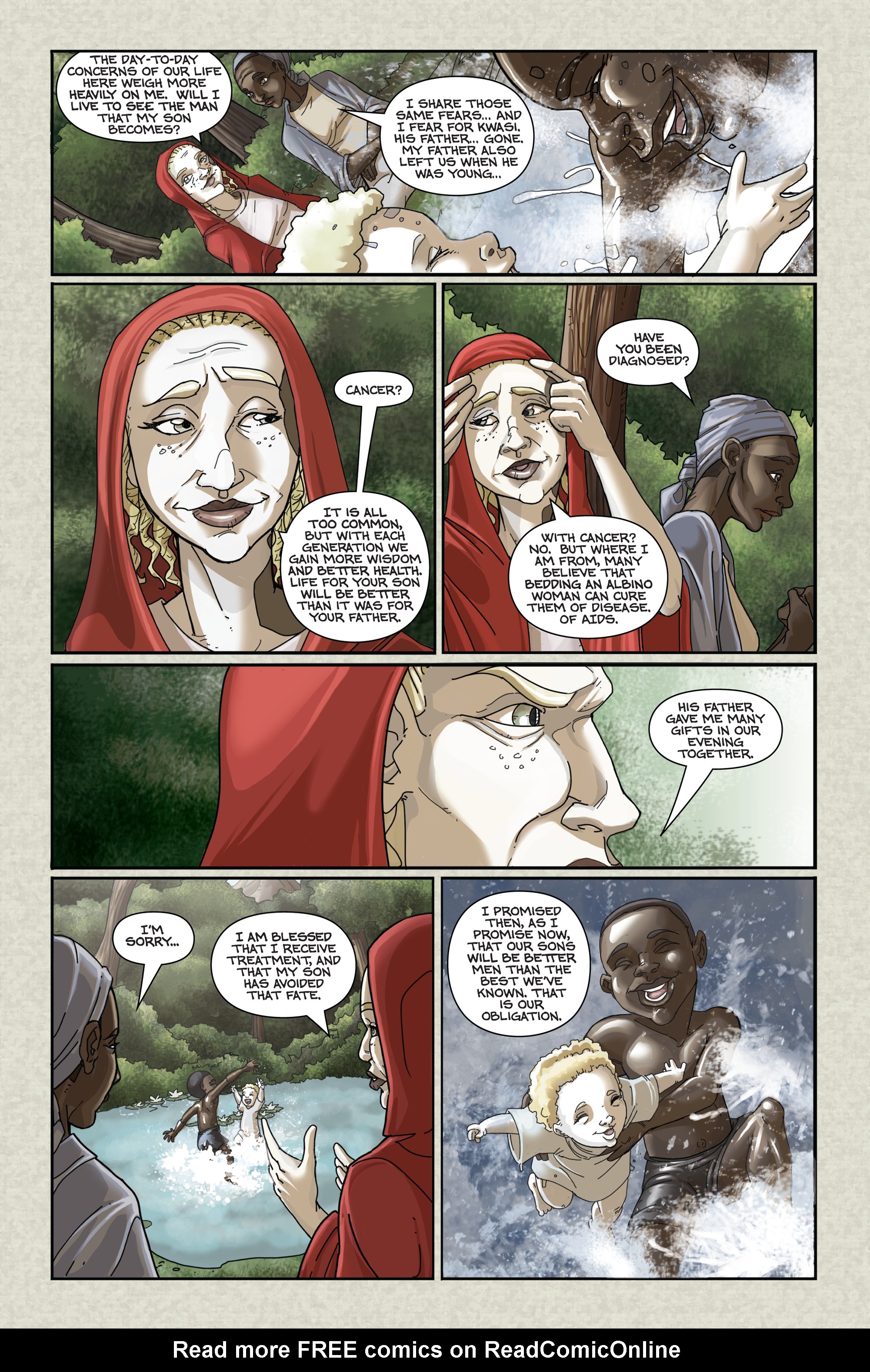 Read online Flesh of White comic -  Issue #2 - 11