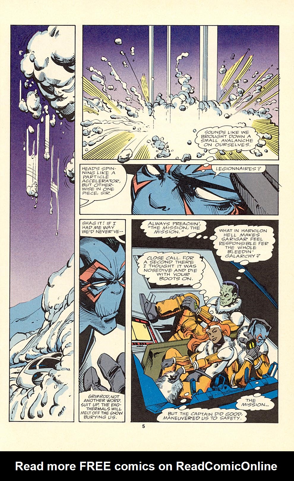 Read online Alien Legion comic -  Issue #19 - 7