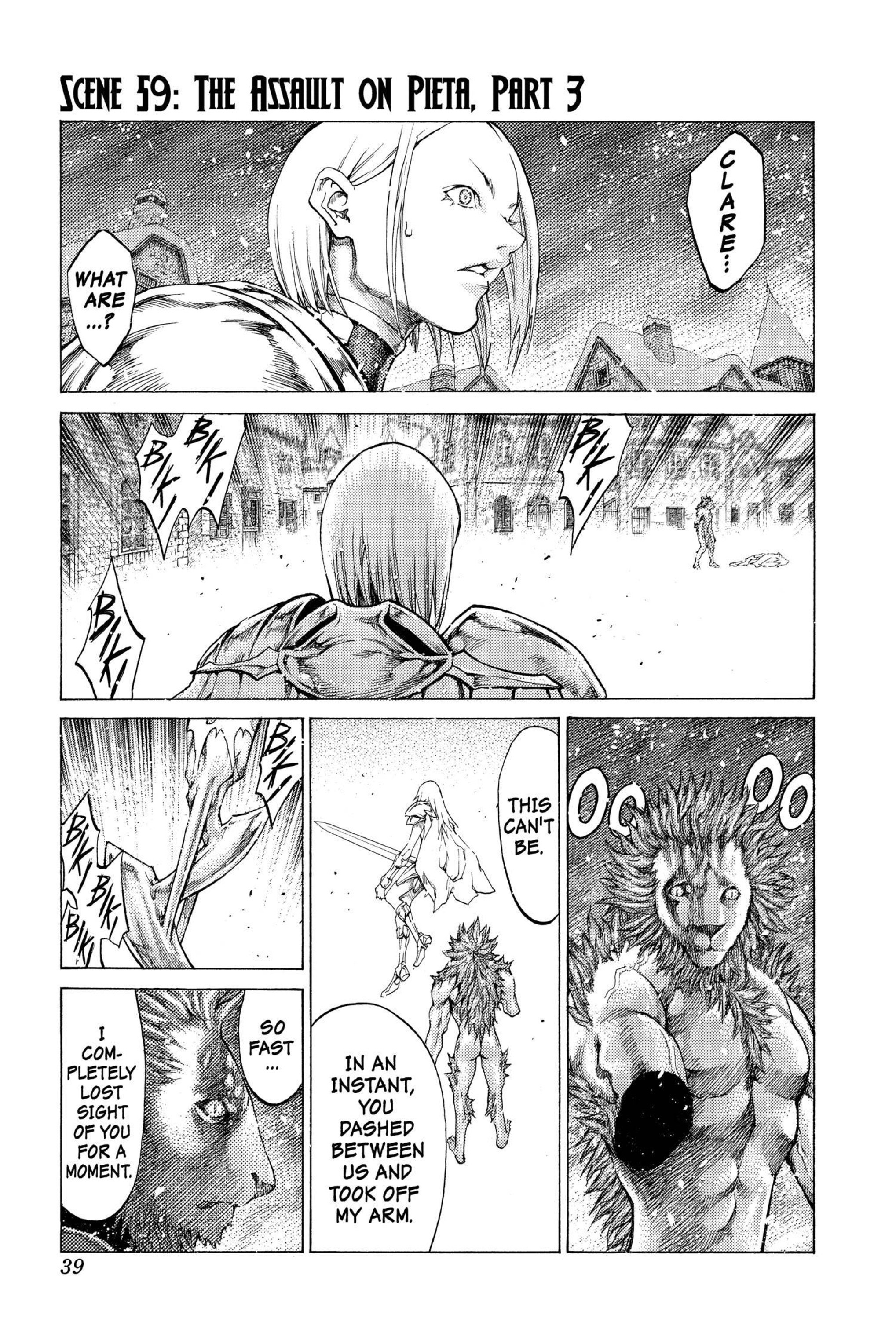 Read online Claymore comic -  Issue #11 - 37