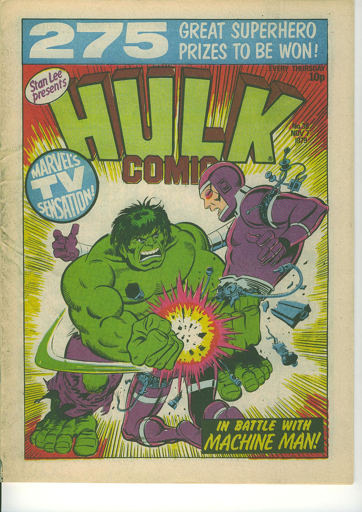 Read online Hulk Comic comic -  Issue #36 - 1