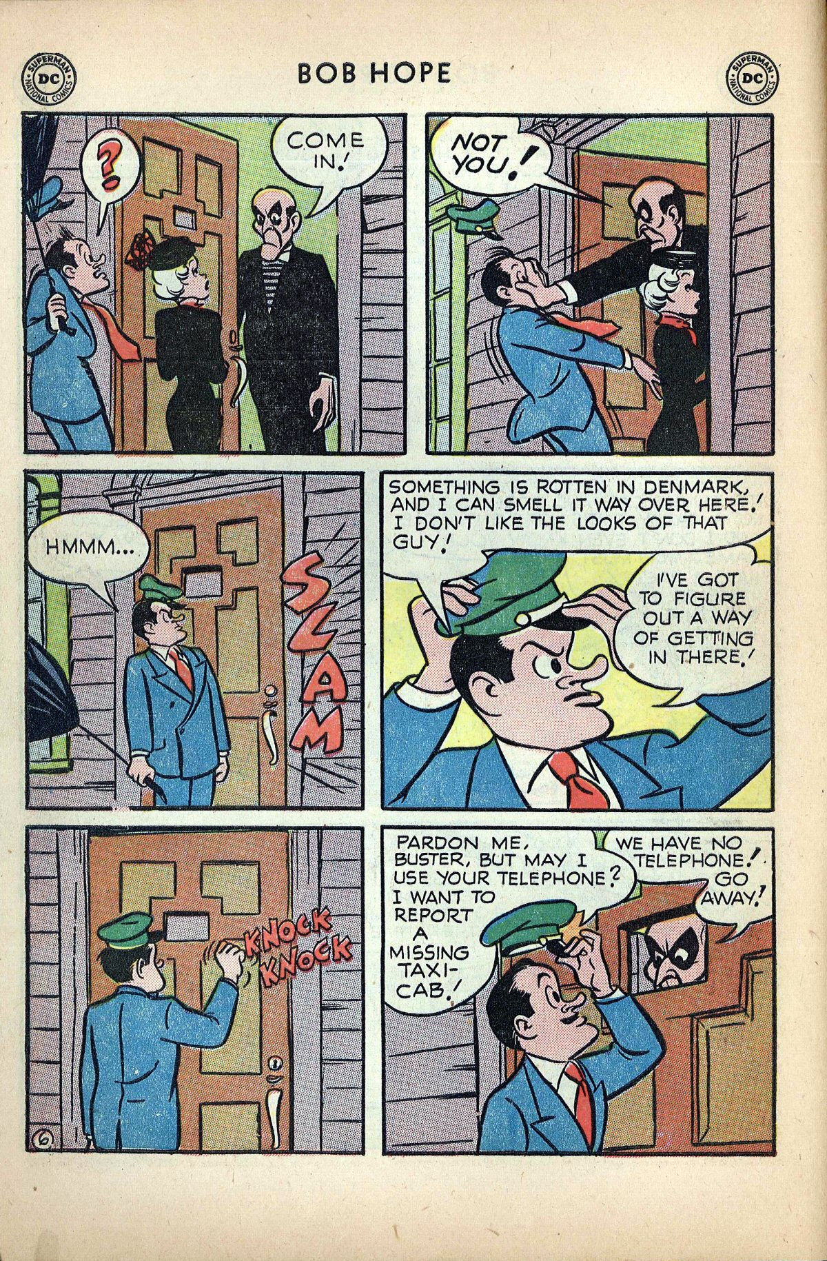 Read online The Adventures of Bob Hope comic -  Issue #9 - 10