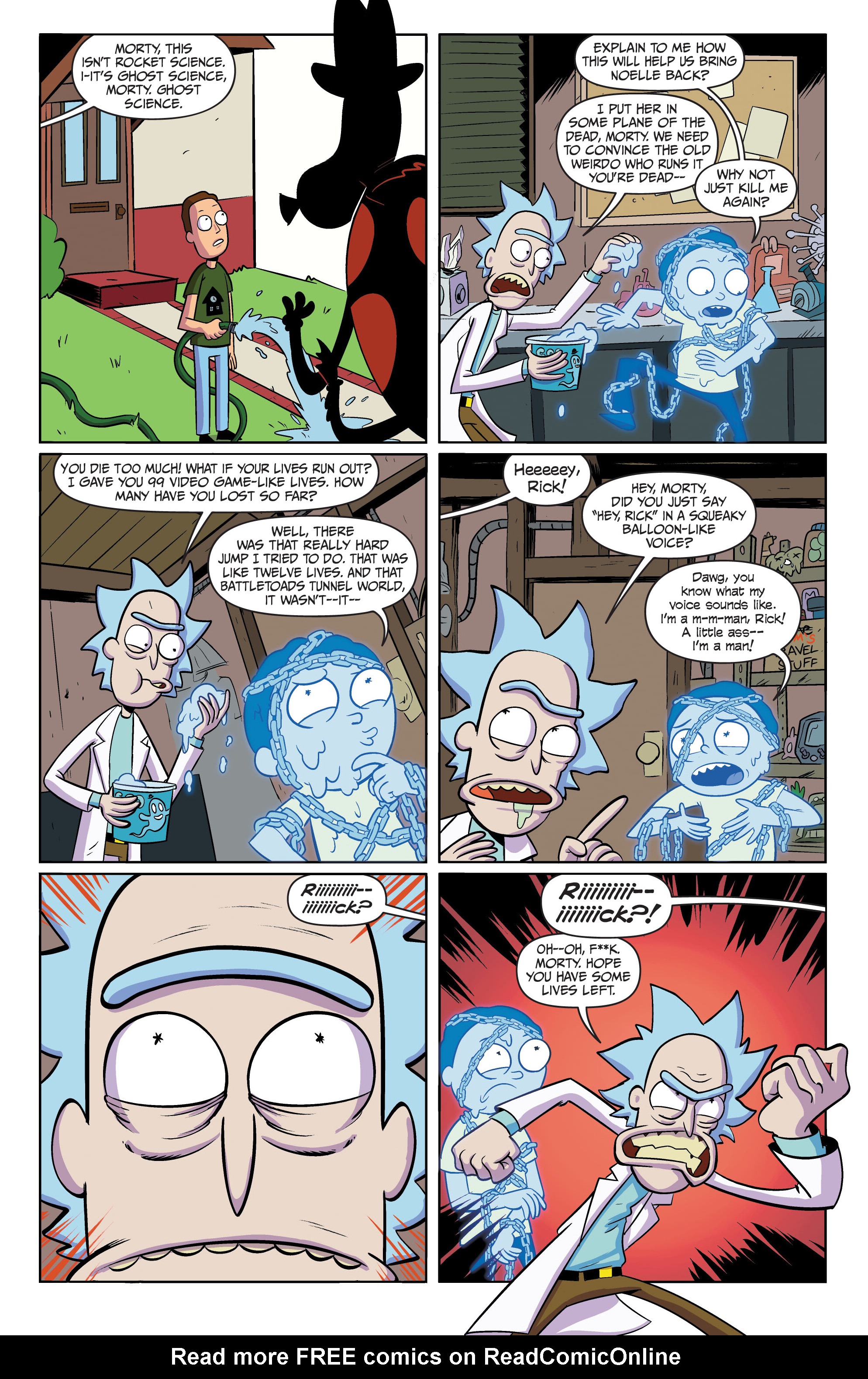 Read online Rick and Morty (2023) comic -  Issue #7 - 9