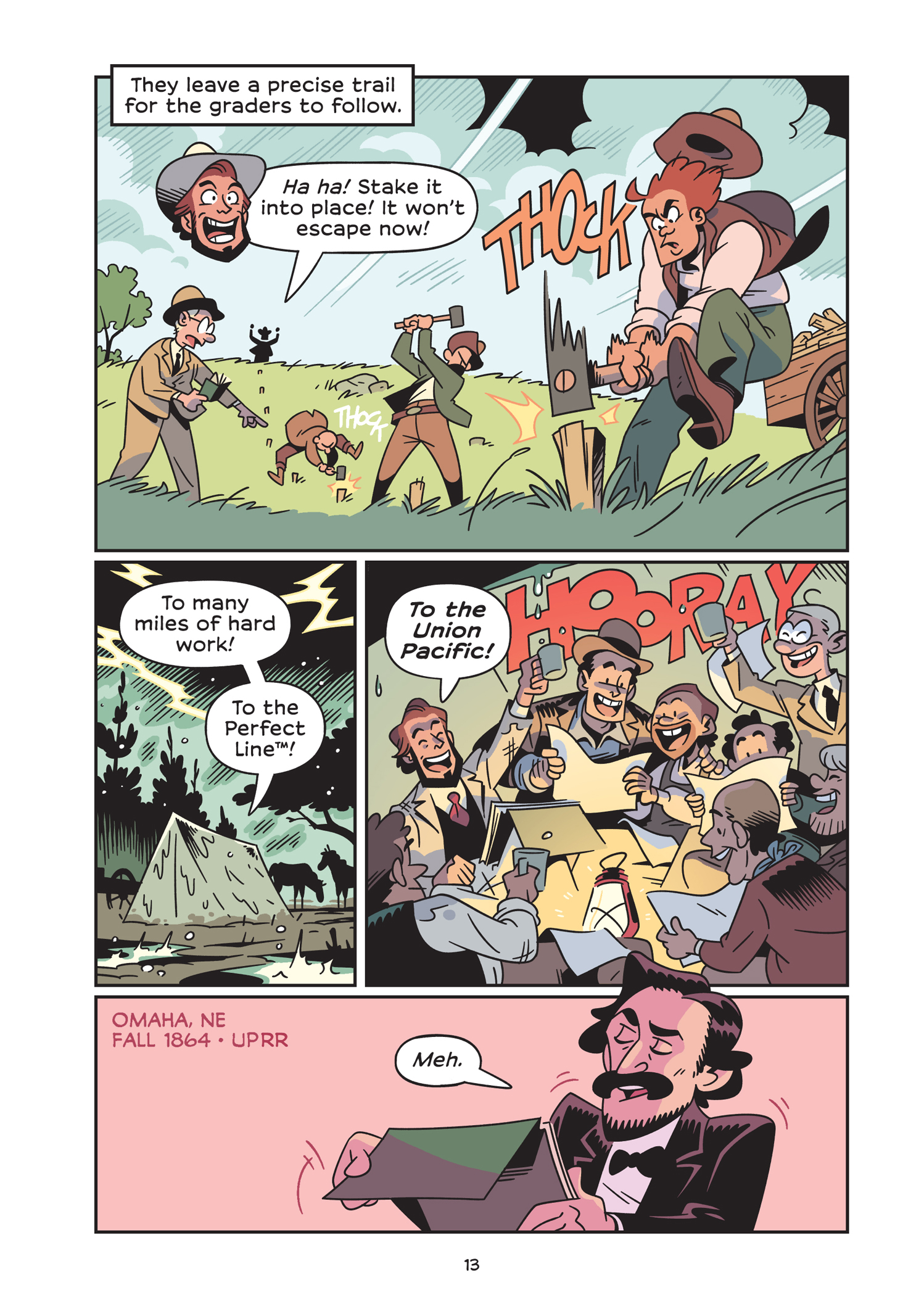 Read online History Comics comic -  Issue # The Transcontinental Railroad - 22