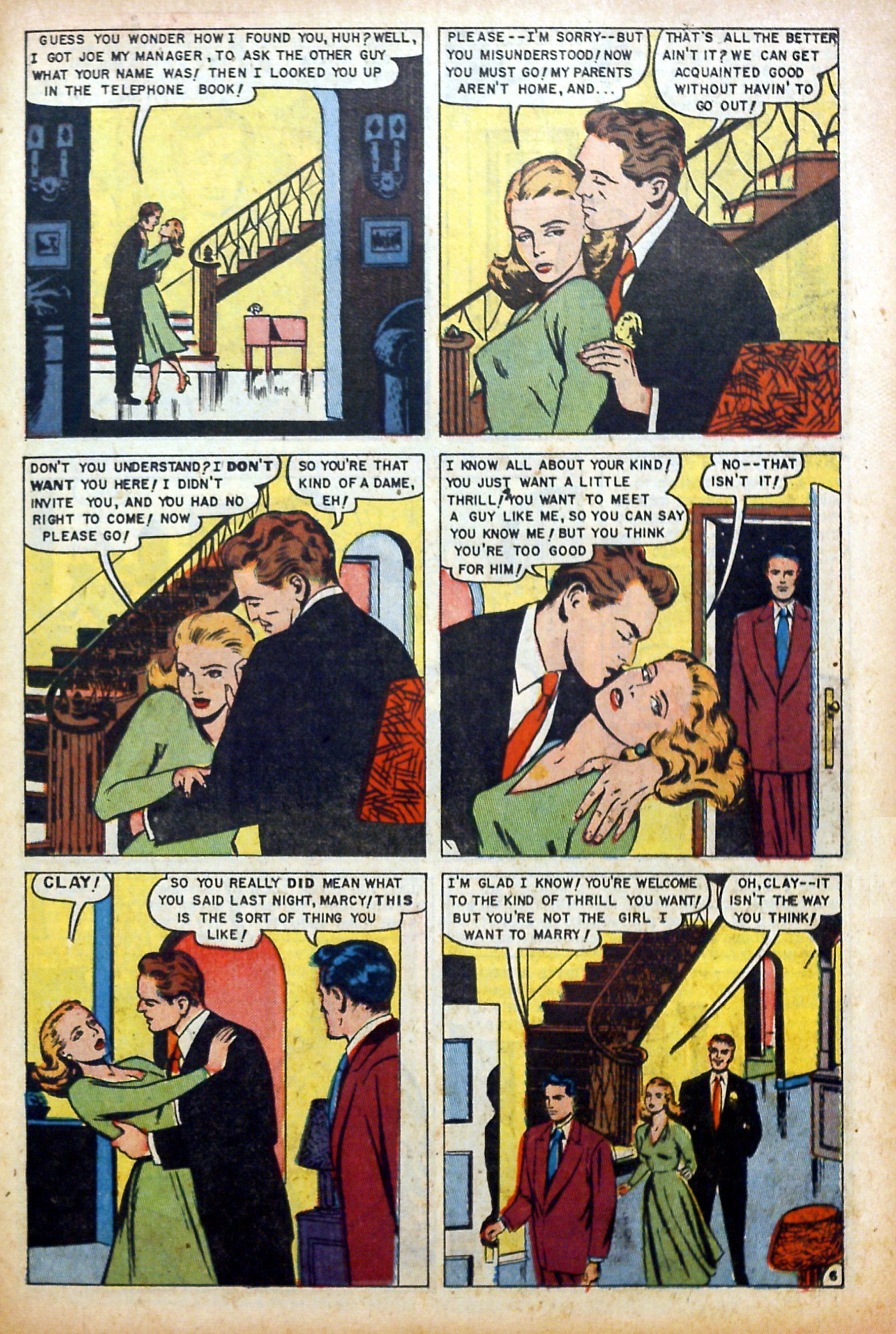 Read online Glamorous Romances comic -  Issue #64 - 23