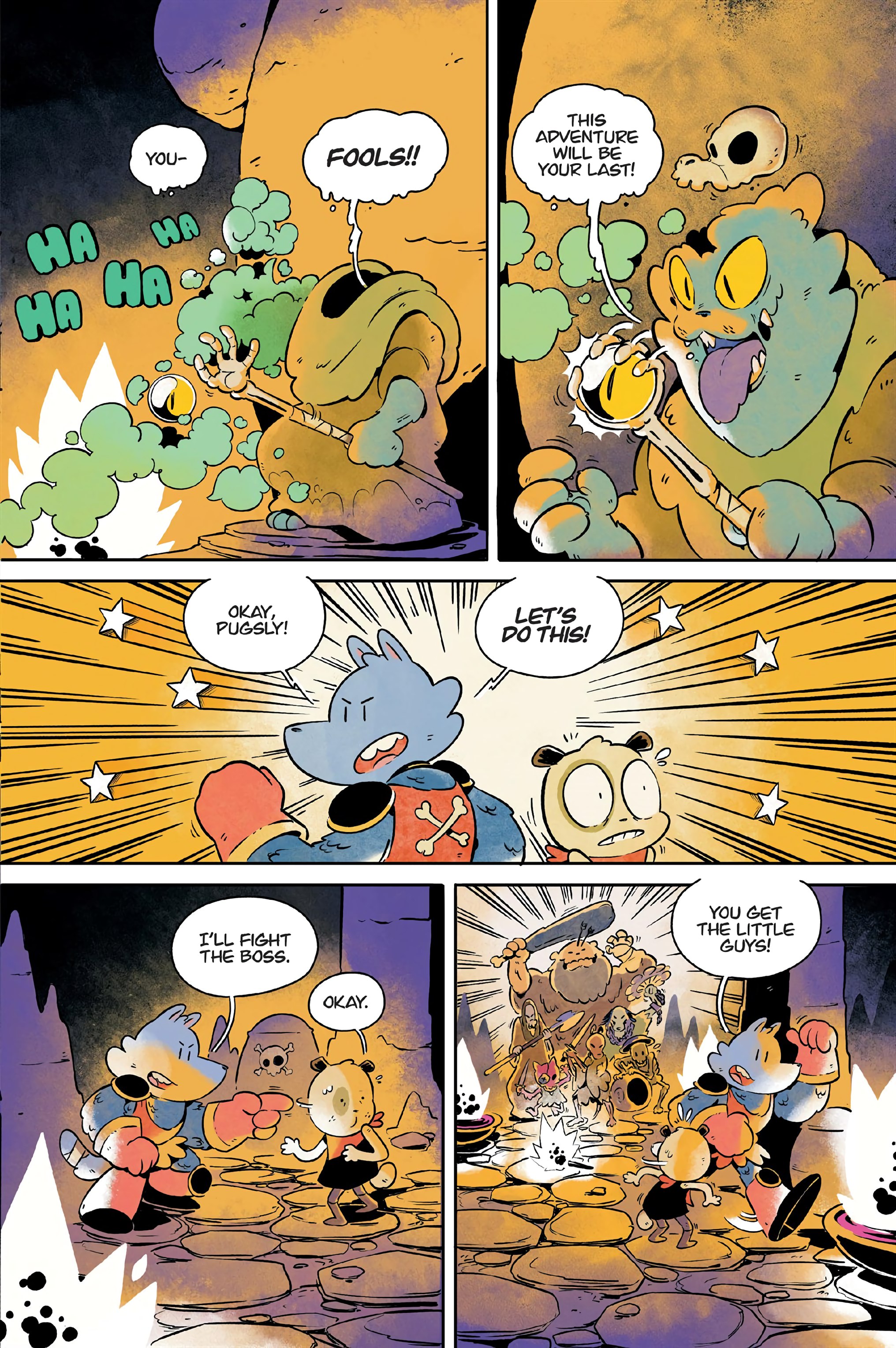 Read online Puppy Knight: Den of Deception comic -  Issue # Full - 32