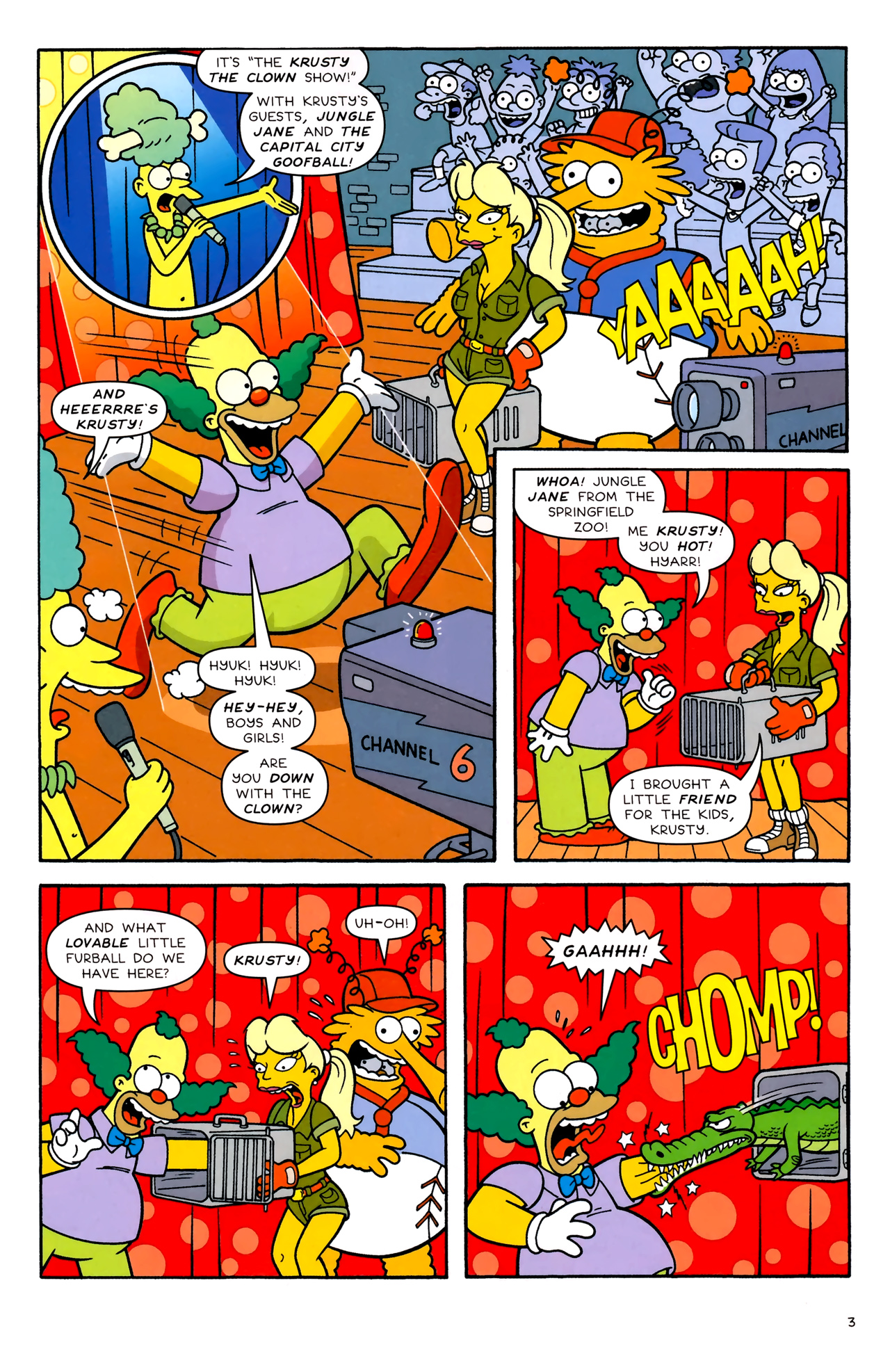 Read online Bongo Comics Free-For-All! comic -  Issue #2010 - 5