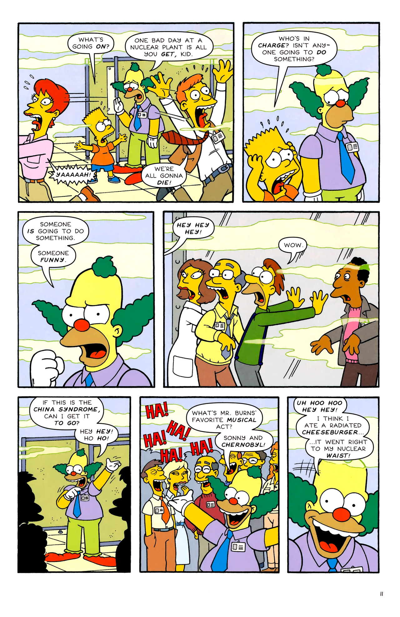 Read online Bongo Comics Free-For-All! comic -  Issue #2010 - 13