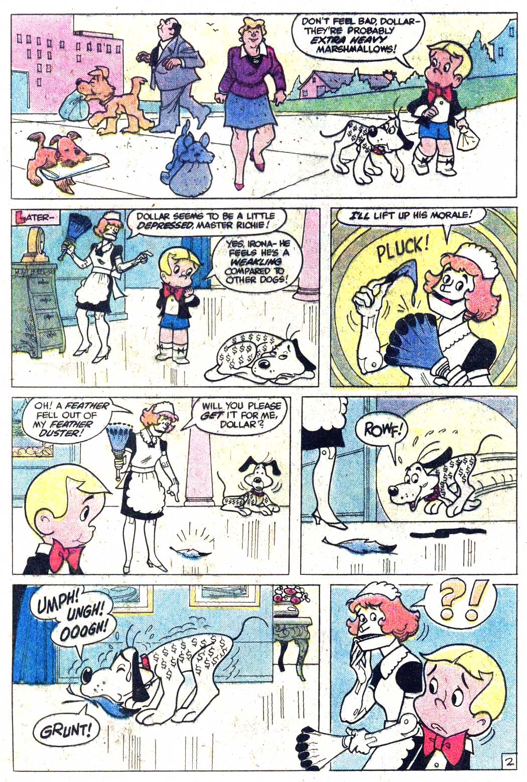 Read online Richie Rich & Dollar the Dog comic -  Issue #13 - 13