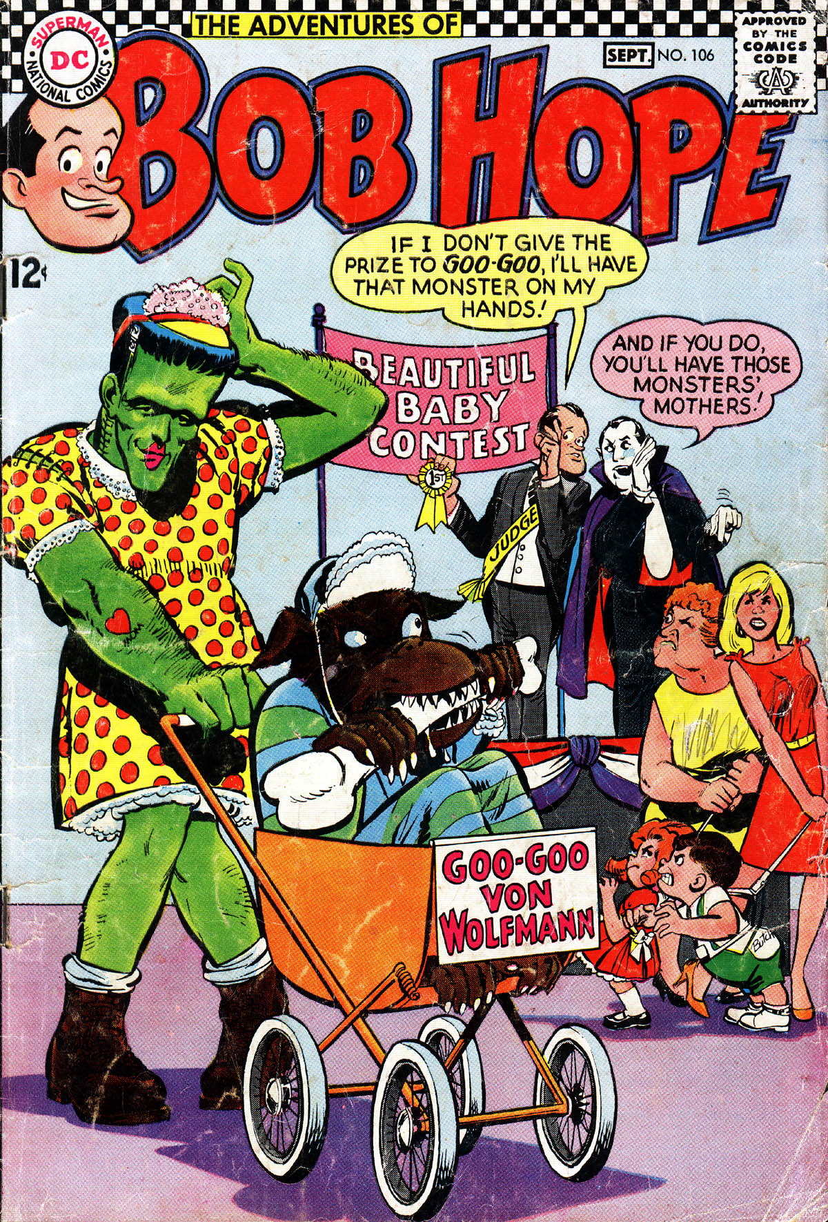 Read online The Adventures of Bob Hope comic -  Issue #106 - 1