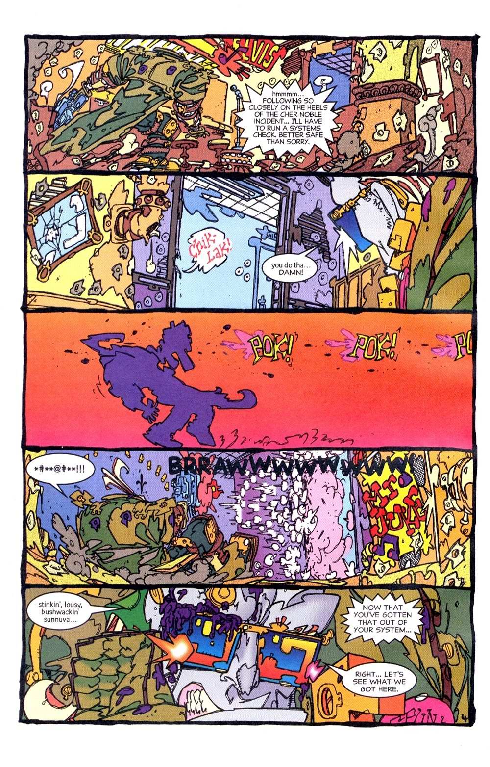Read online Trencher comic -  Issue #4 - 6