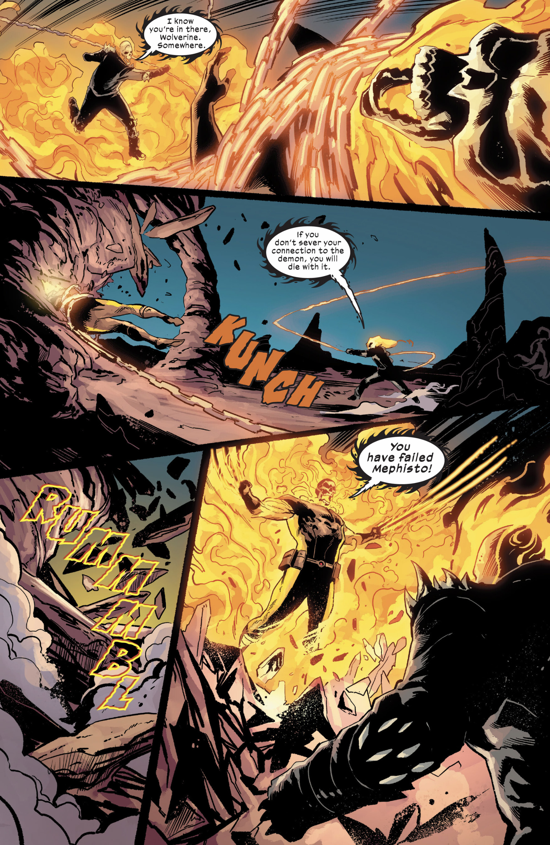 Read online Ghost Rider/Wolverine: Weapons of Vengeance Omega comic -  Issue #1 - 24