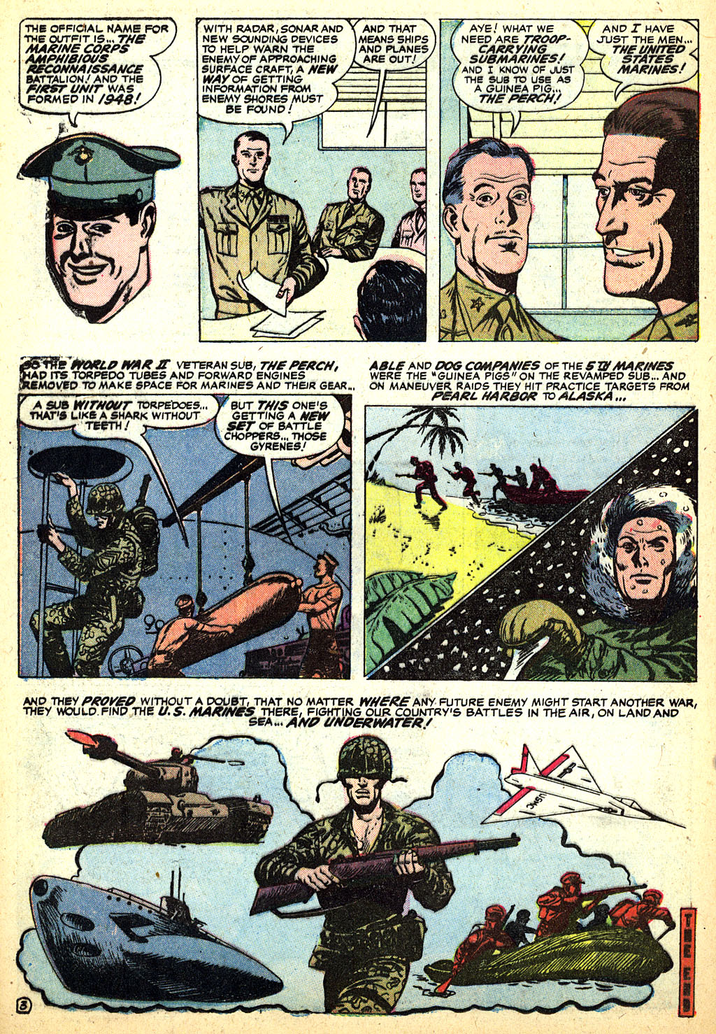 Read online Marines in Action comic -  Issue #14 - 24