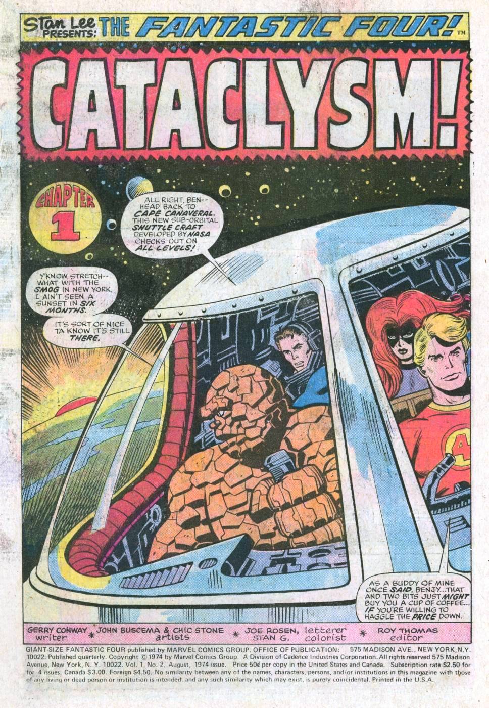 Read online Giant-Size Fantastic Four comic -  Issue #2 - 3
