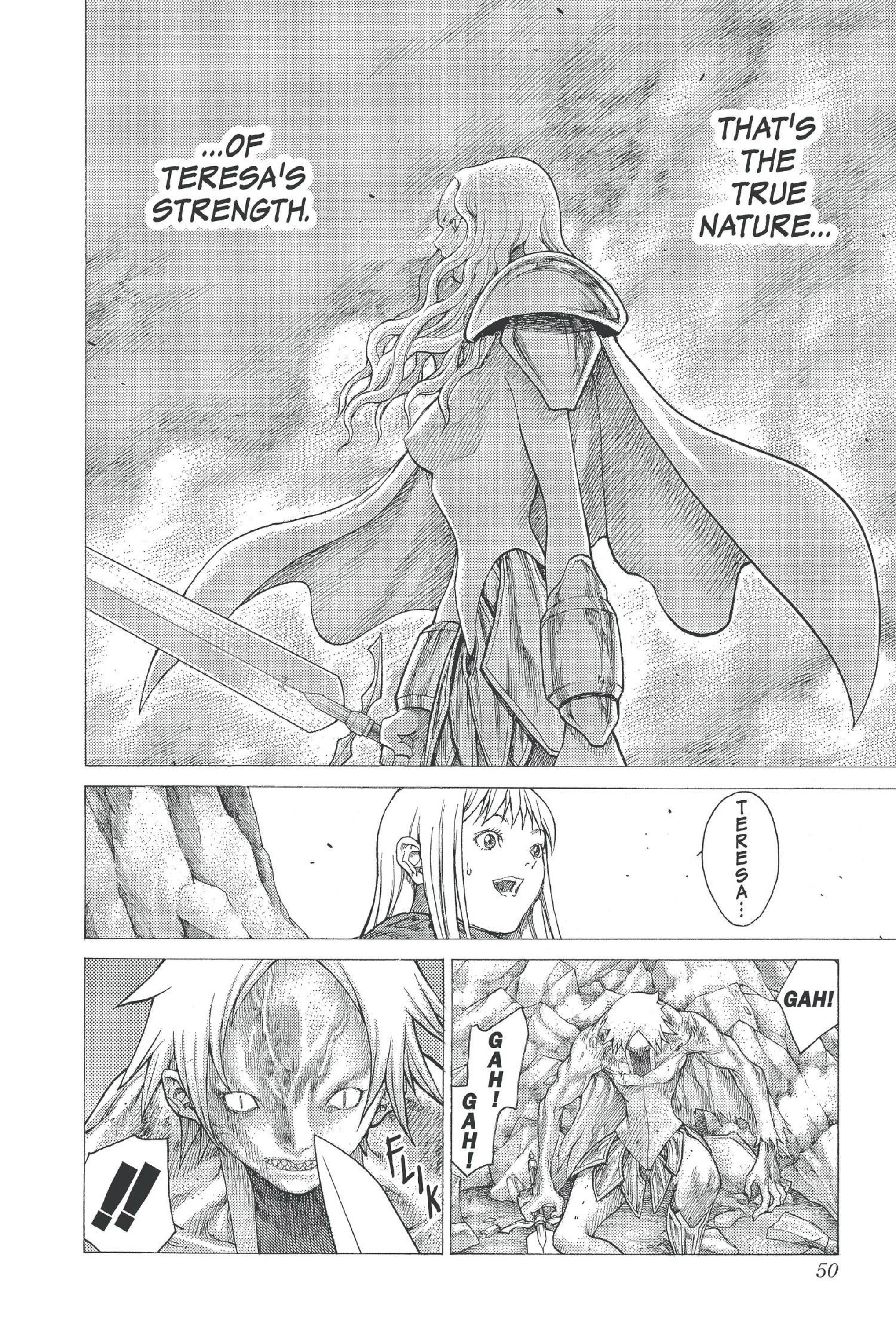 Read online Claymore comic -  Issue #5 - 47
