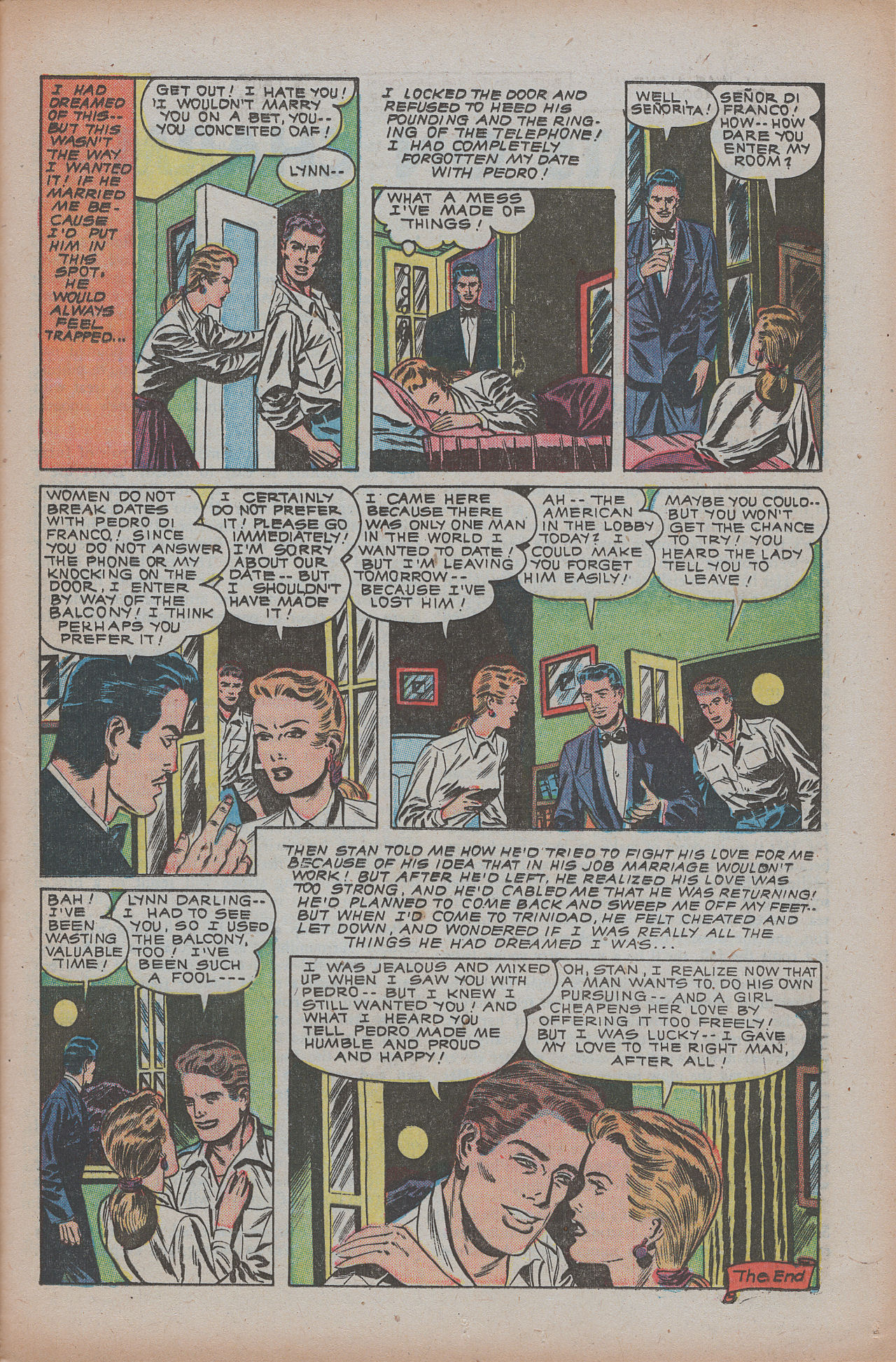 Read online Glamorous Romances comic -  Issue #55 - 25