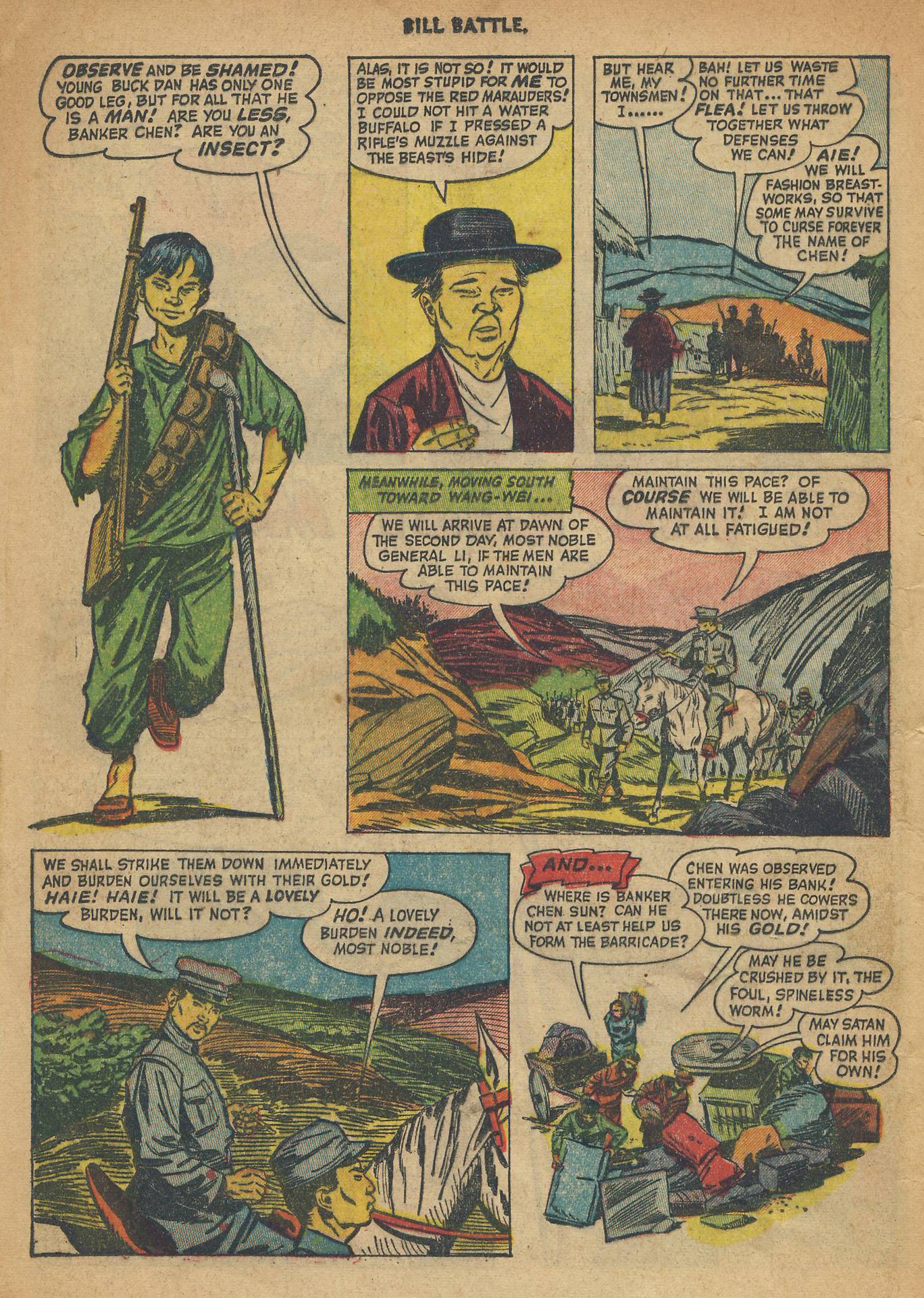 Read online Bill Battle: The One Man Army comic -  Issue #1 - 20