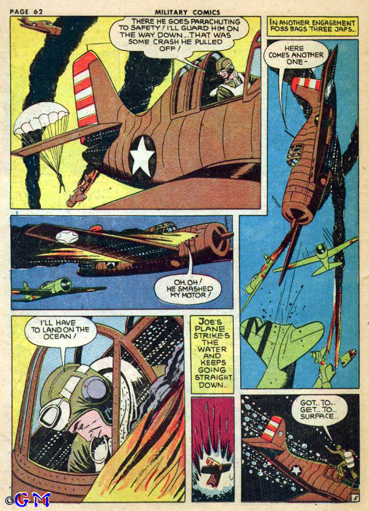 Read online Military Comics comic -  Issue #23 - 64
