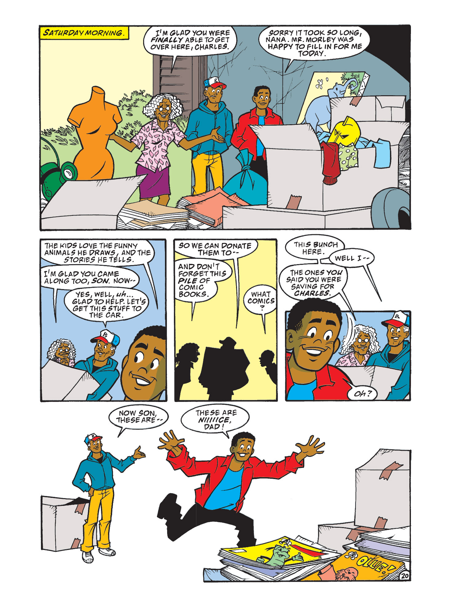 Read online Archie's Funhouse Double Digest comic -  Issue #9 - 55