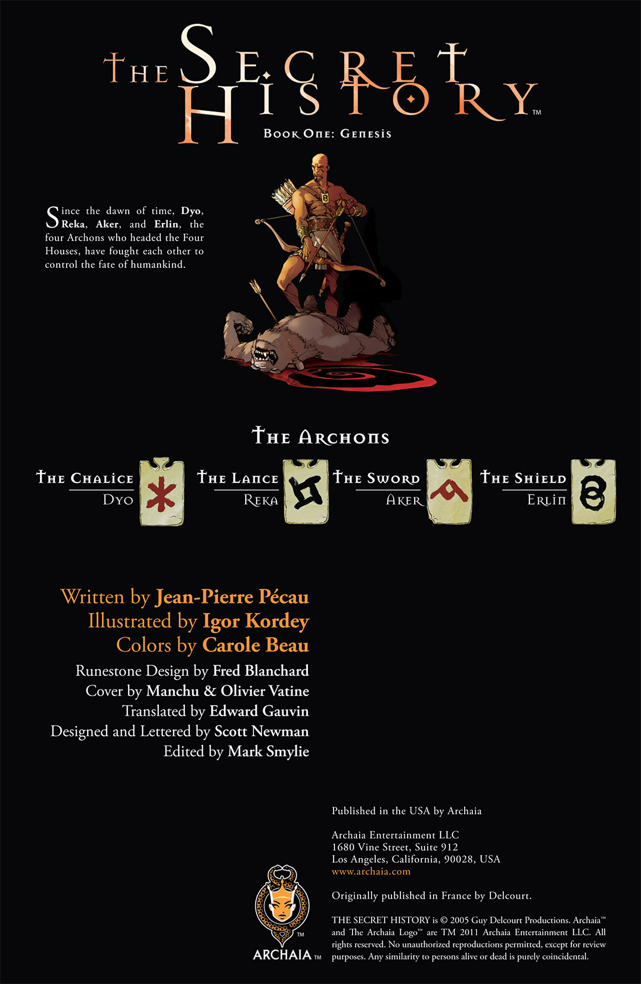 Read online The Secret History comic -  Issue #1 - 3