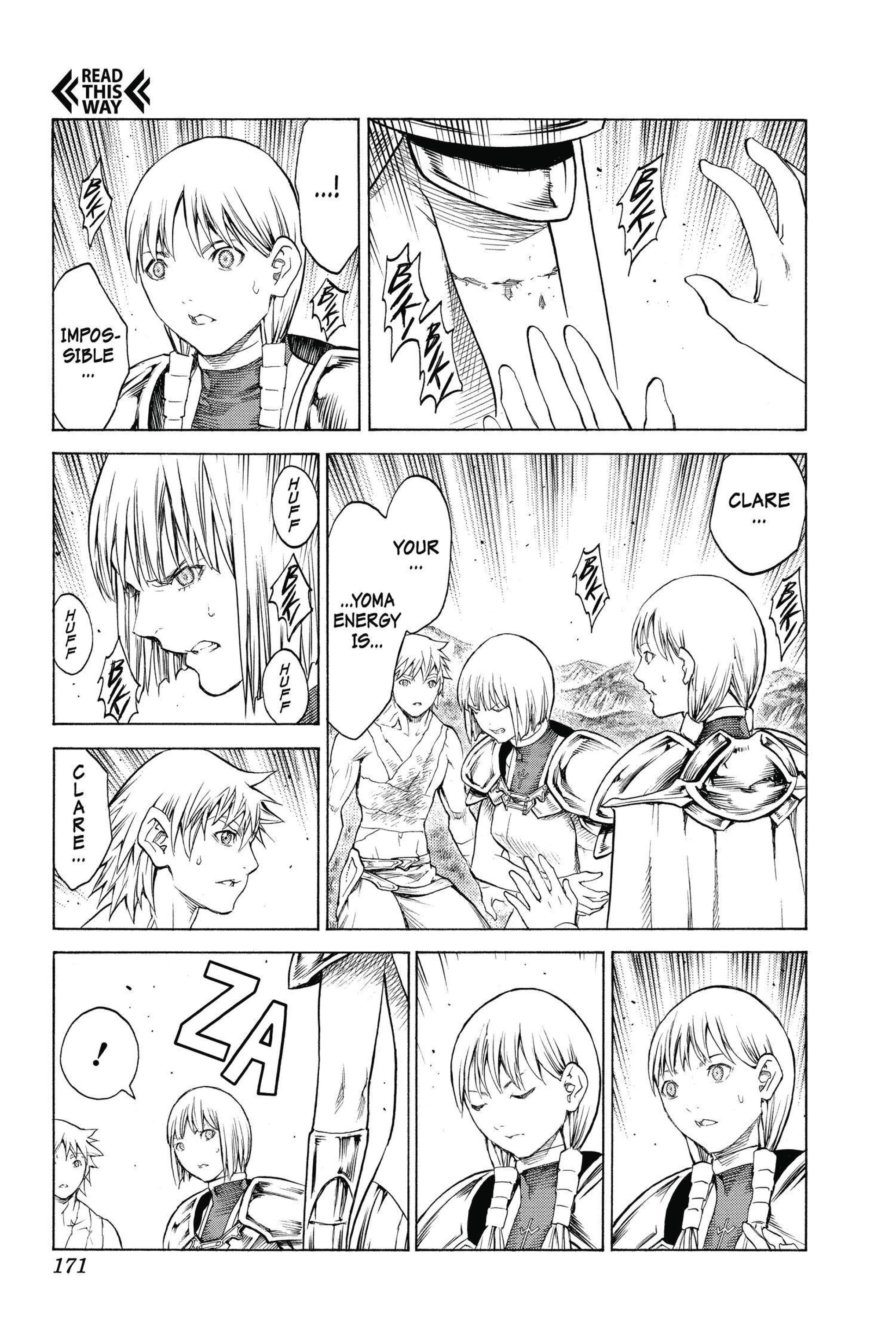 Read online Claymore comic -  Issue #26 - 149