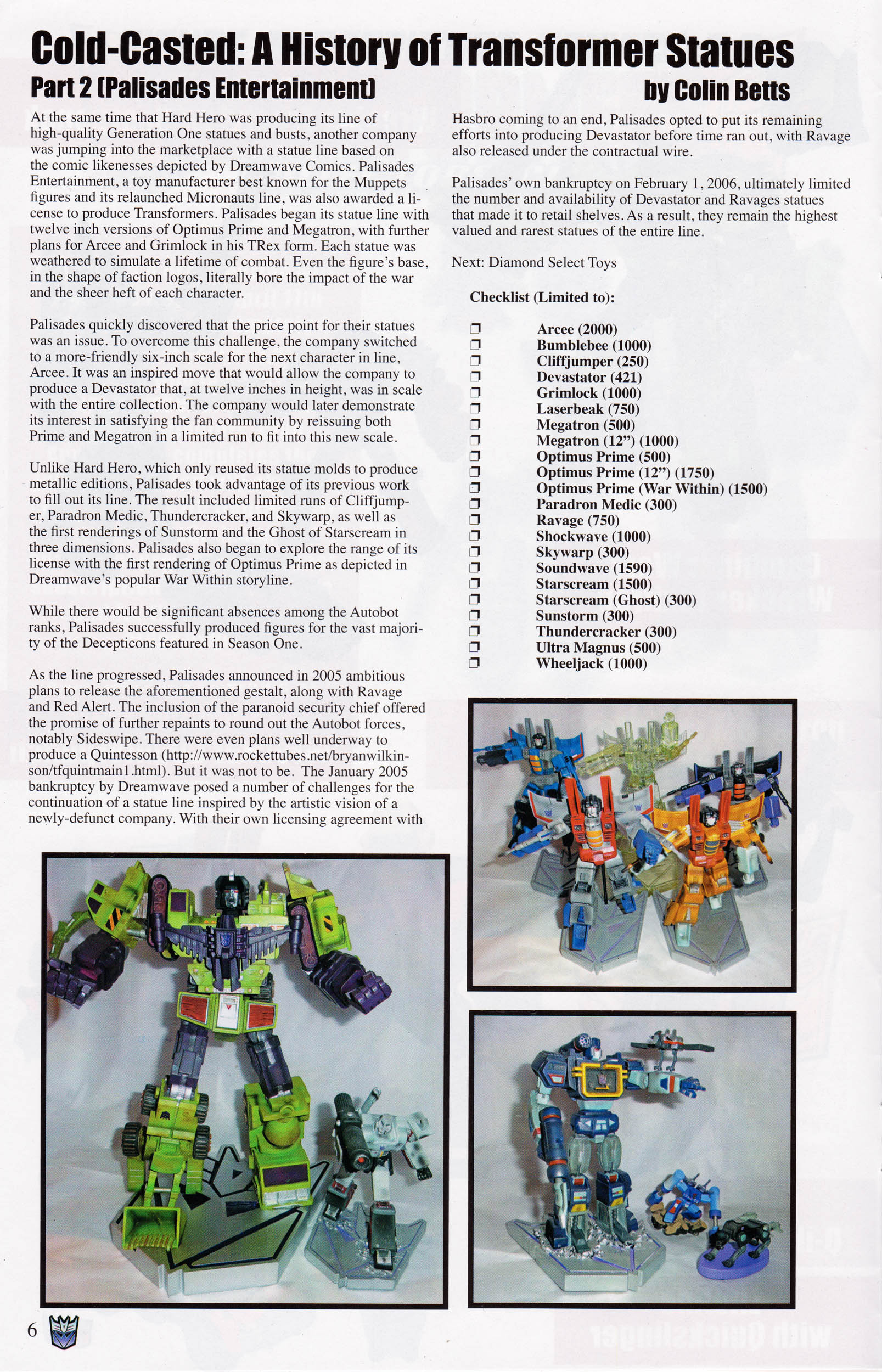 Read online Transformers: Collectors' Club comic -  Issue #68 - 6