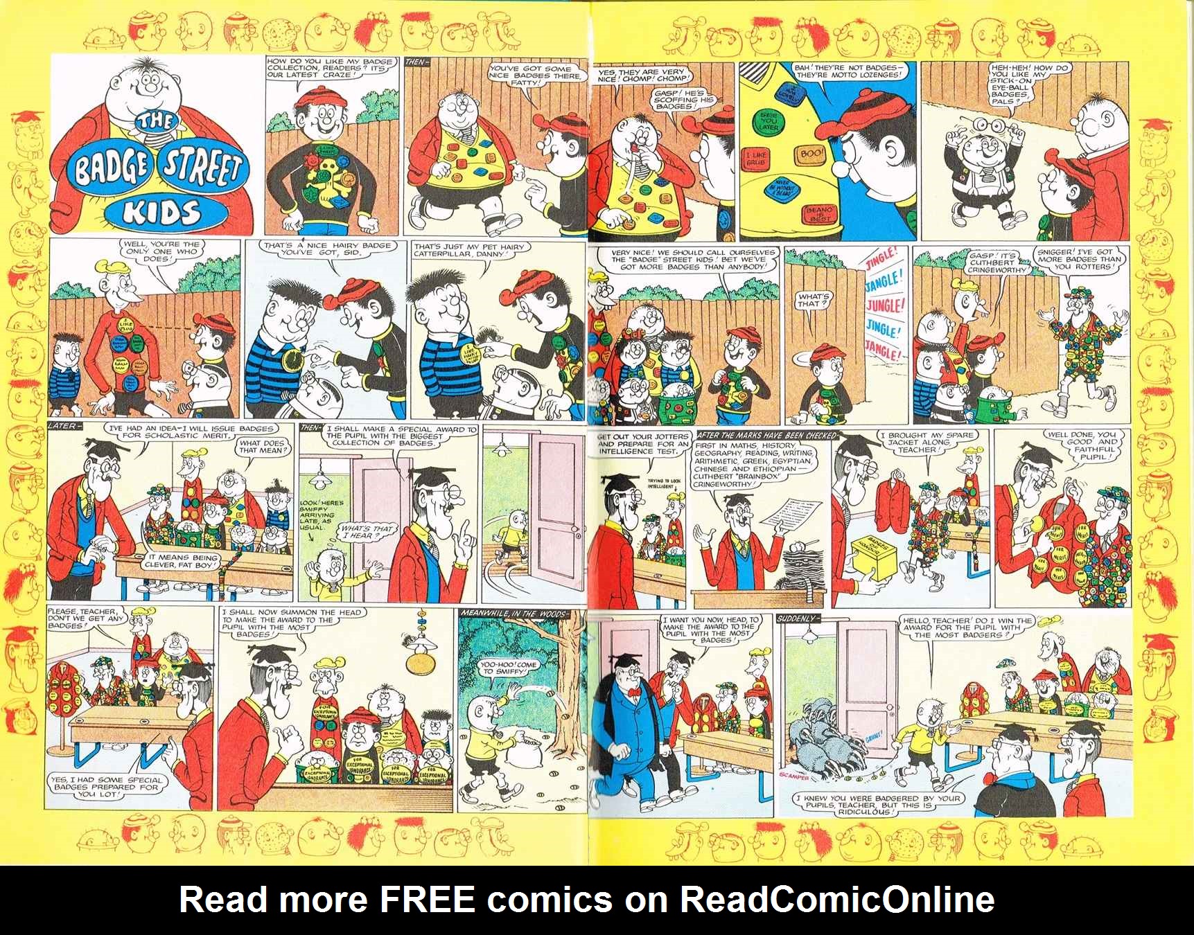 Read online Bash Street Kids comic -  Issue #1984 - 1