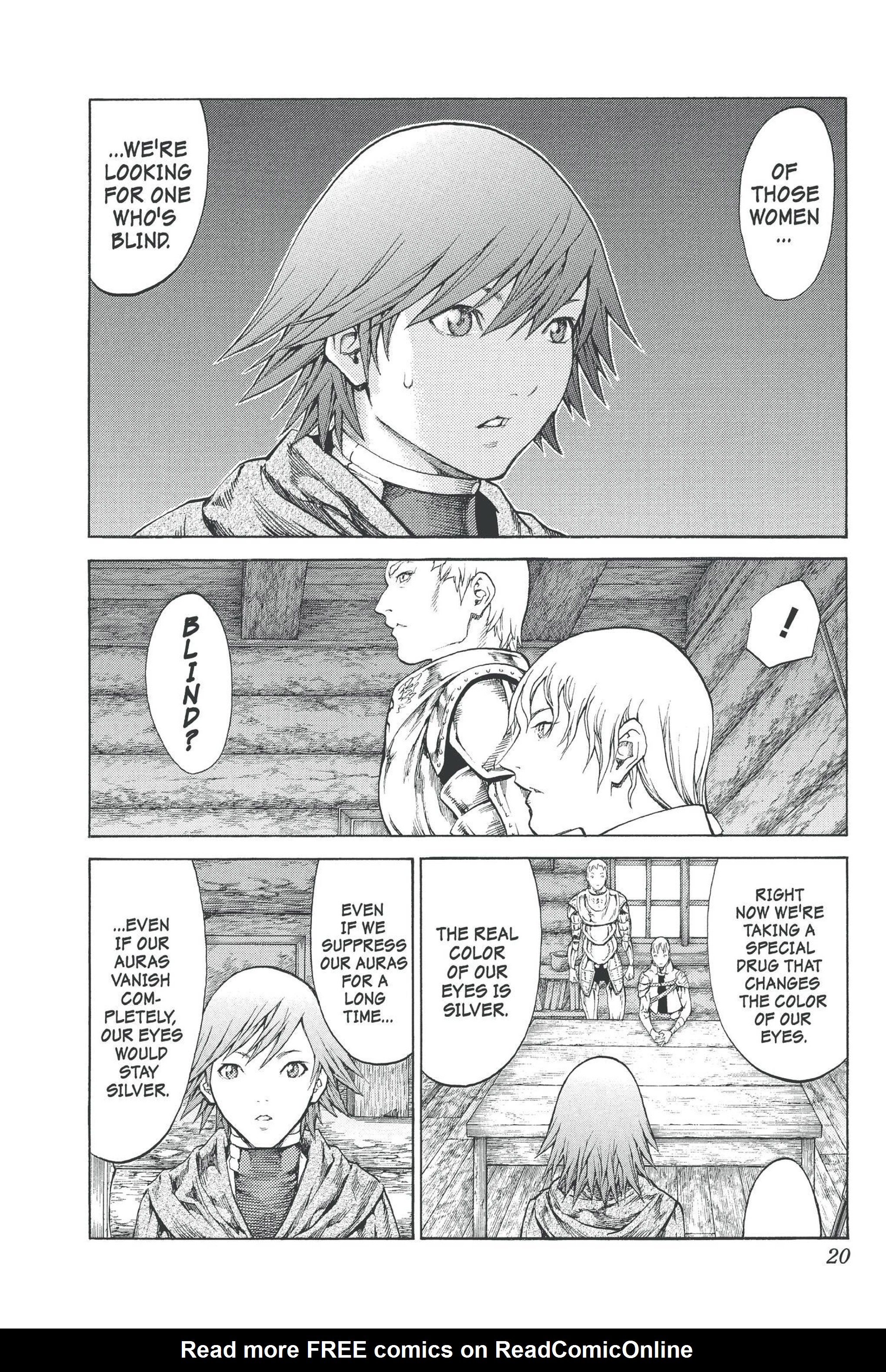 Read online Claymore comic -  Issue #14 - 19