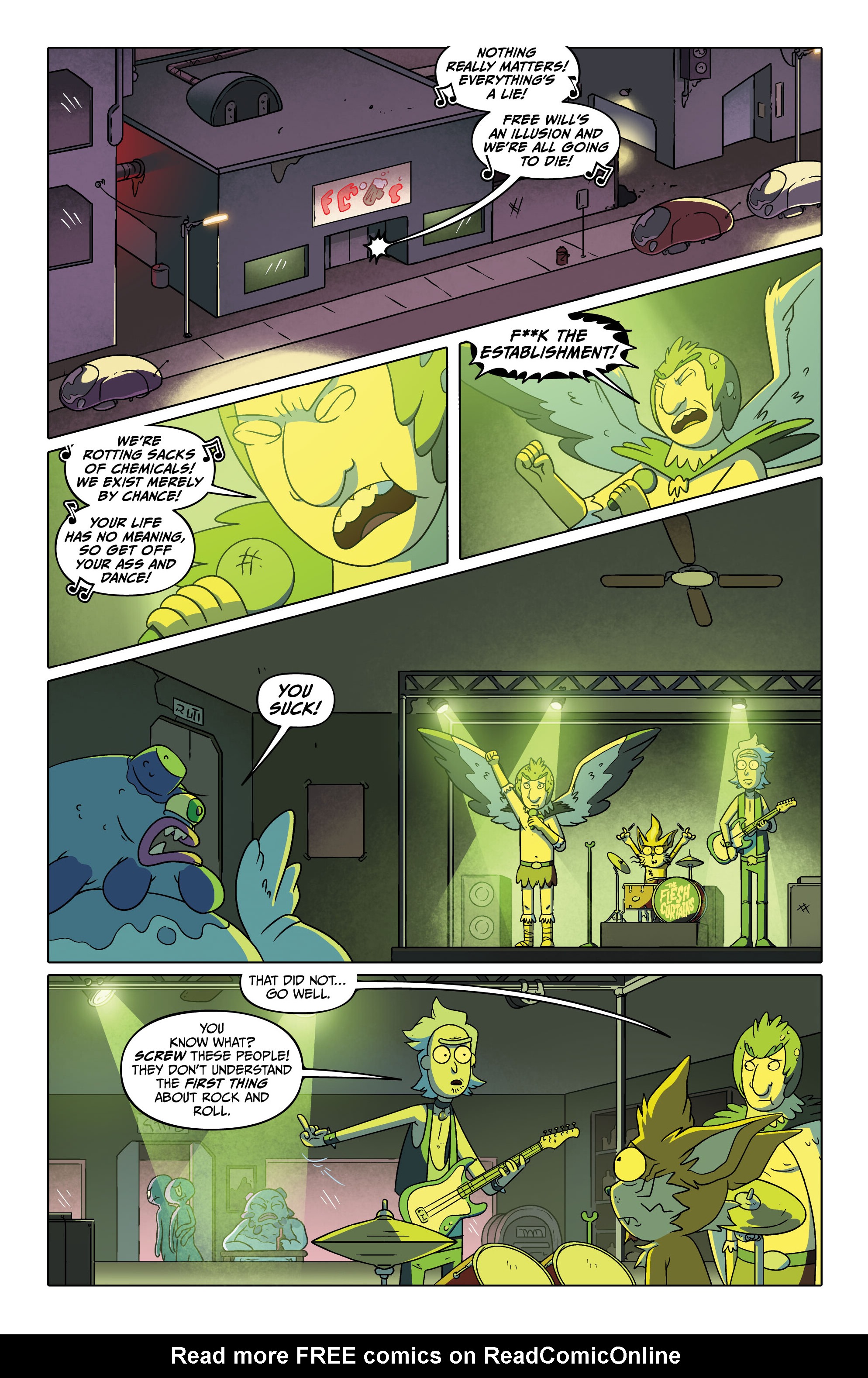 Read online Rick and Morty: Annihilation Tour comic -  Issue # TPB - 10
