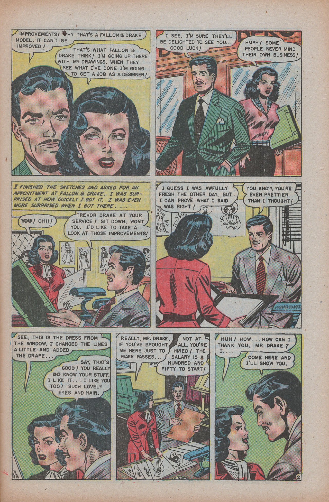 Read online Glamorous Romances comic -  Issue #55 - 29