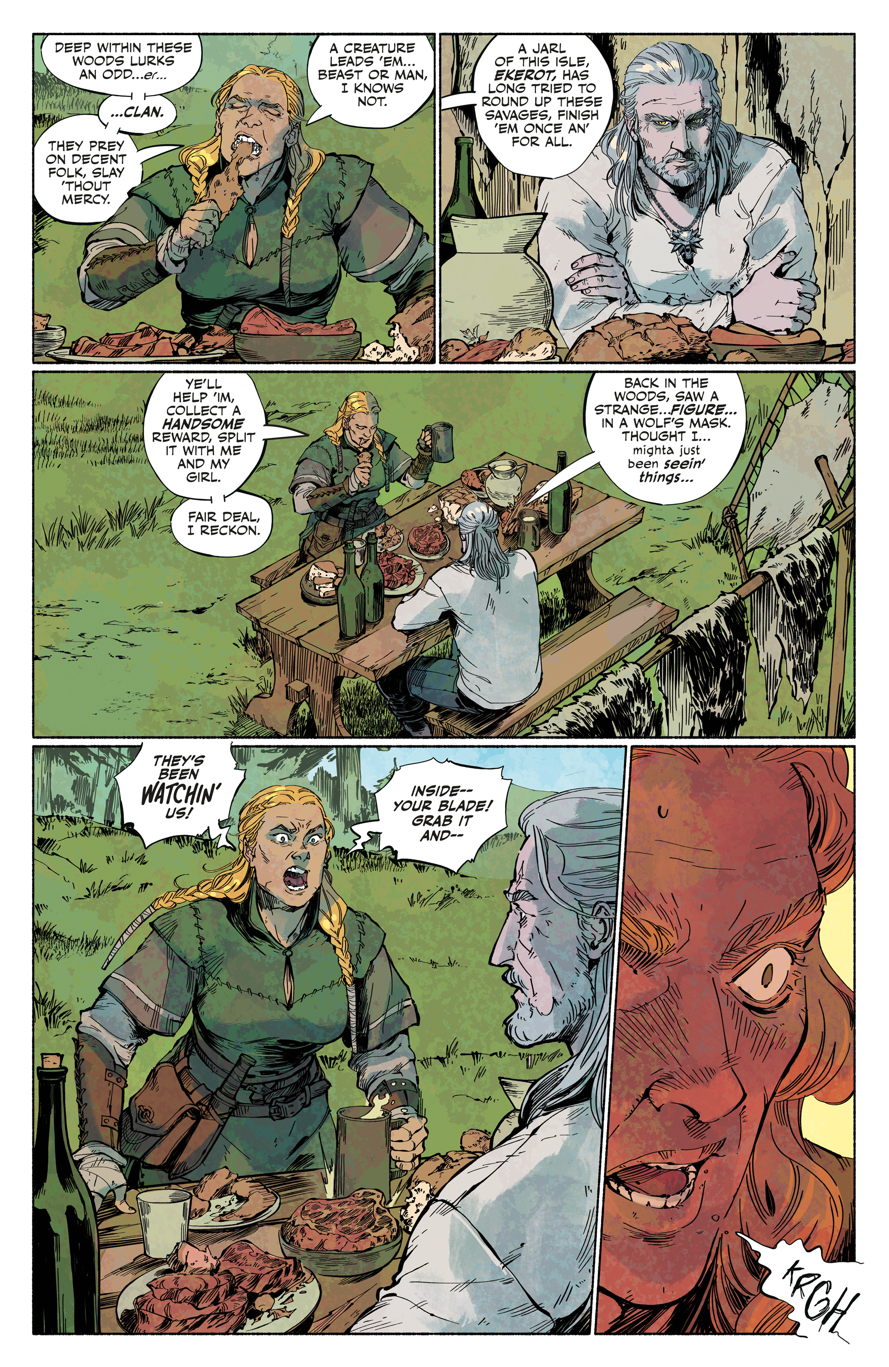 Read online The Witcher: Wild Animals comic -  Issue #1 - 21