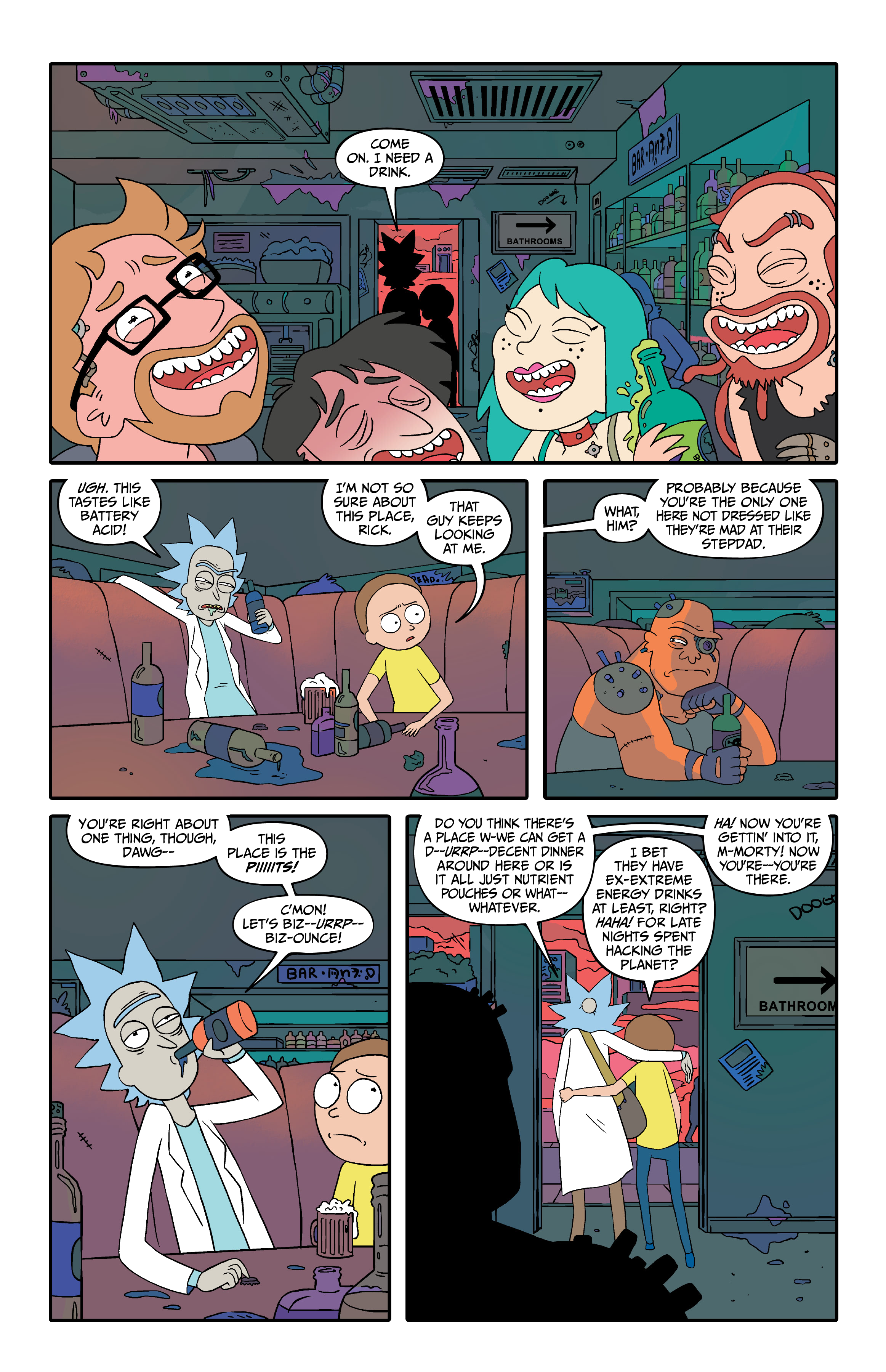 Read online Rick and Morty Deluxe Edition comic -  Issue # TPB 1 (Part 2) - 21