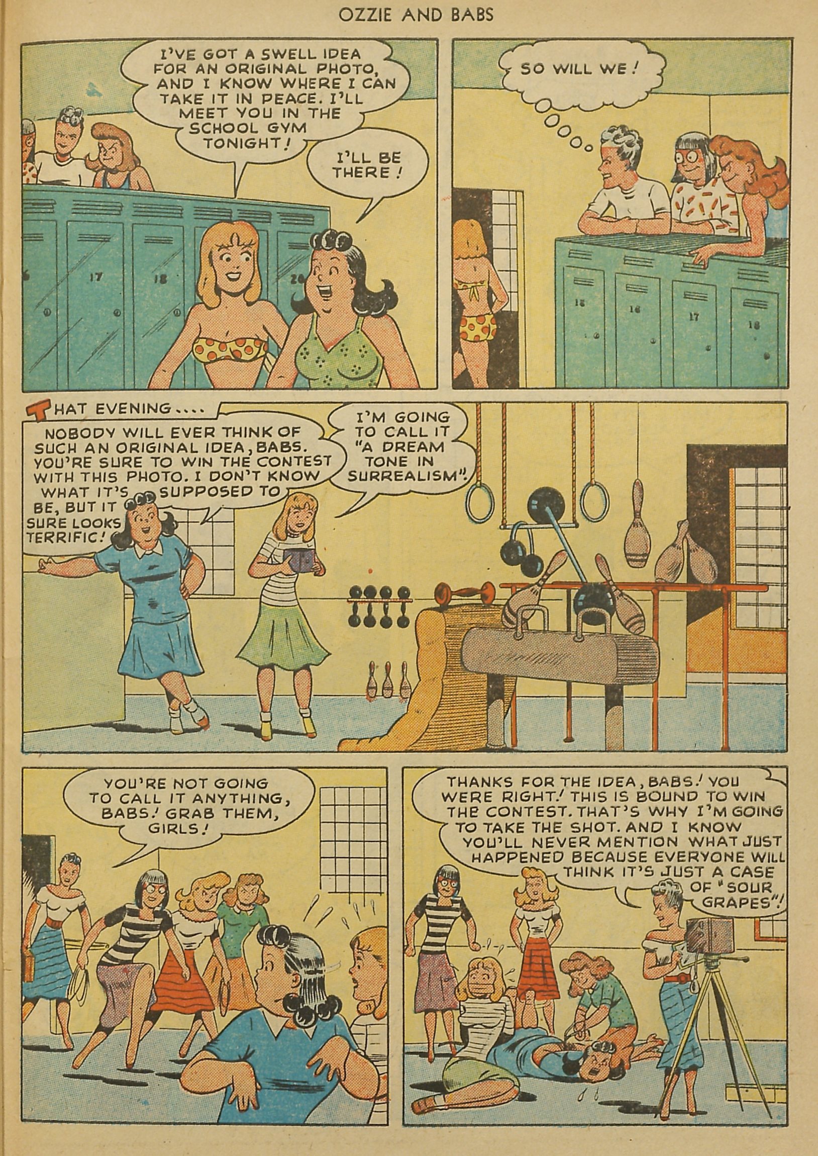 Read online Ozzie And Babs comic -  Issue #9 - 31
