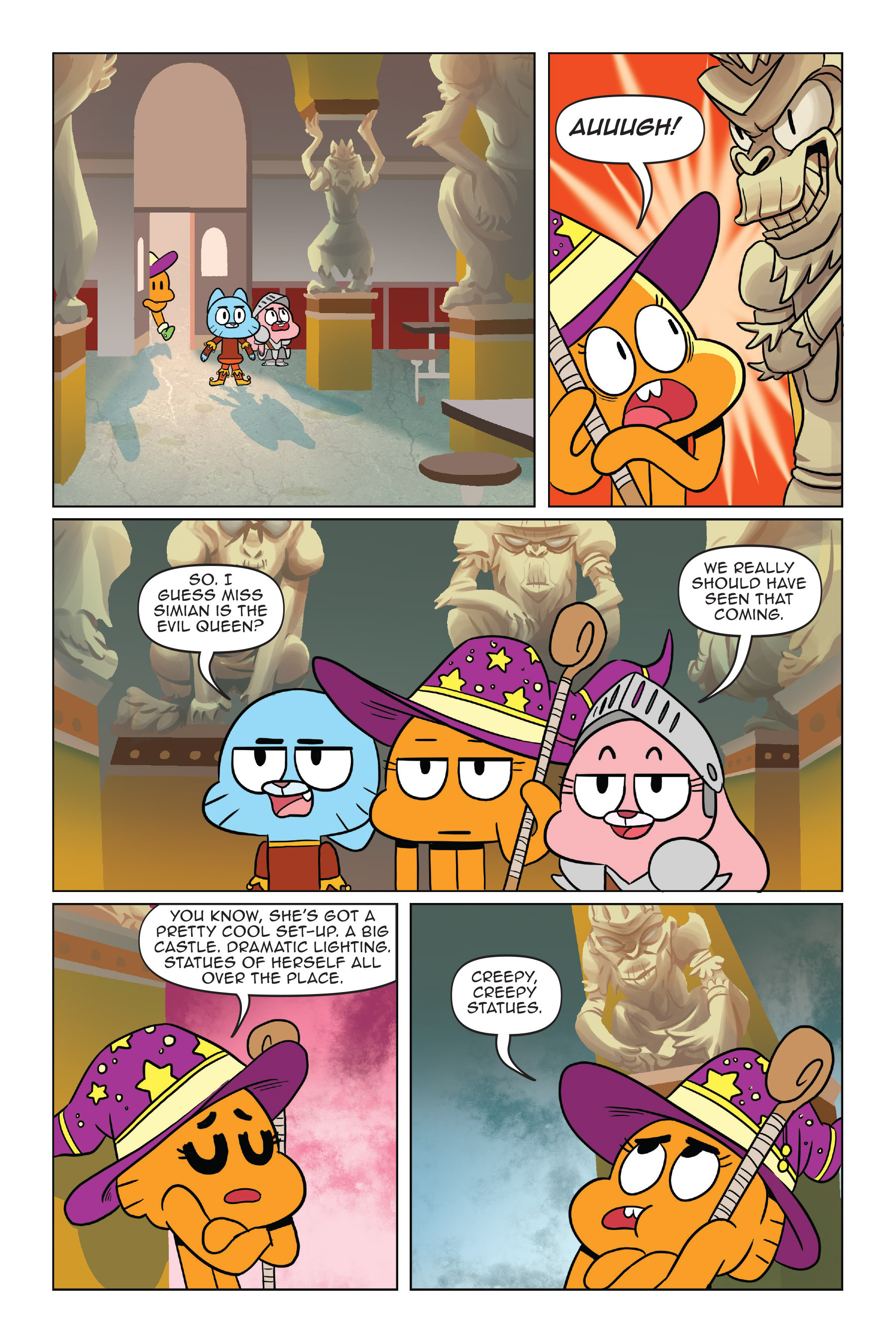 Read online The Amazing World of Gumball: Fairy Tale Trouble comic -  Issue # Full - 105