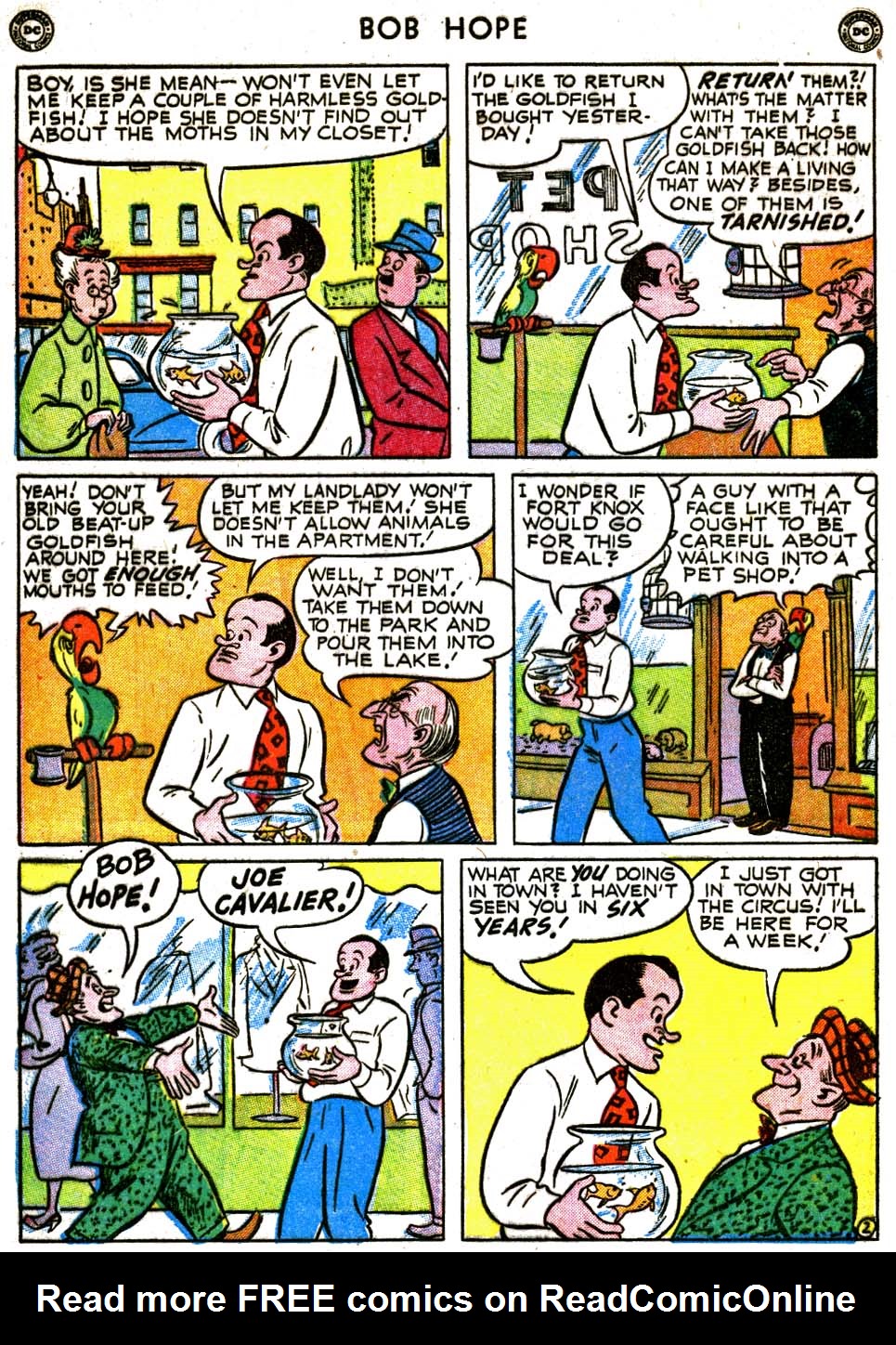 Read online The Adventures of Bob Hope comic -  Issue #7 - 4