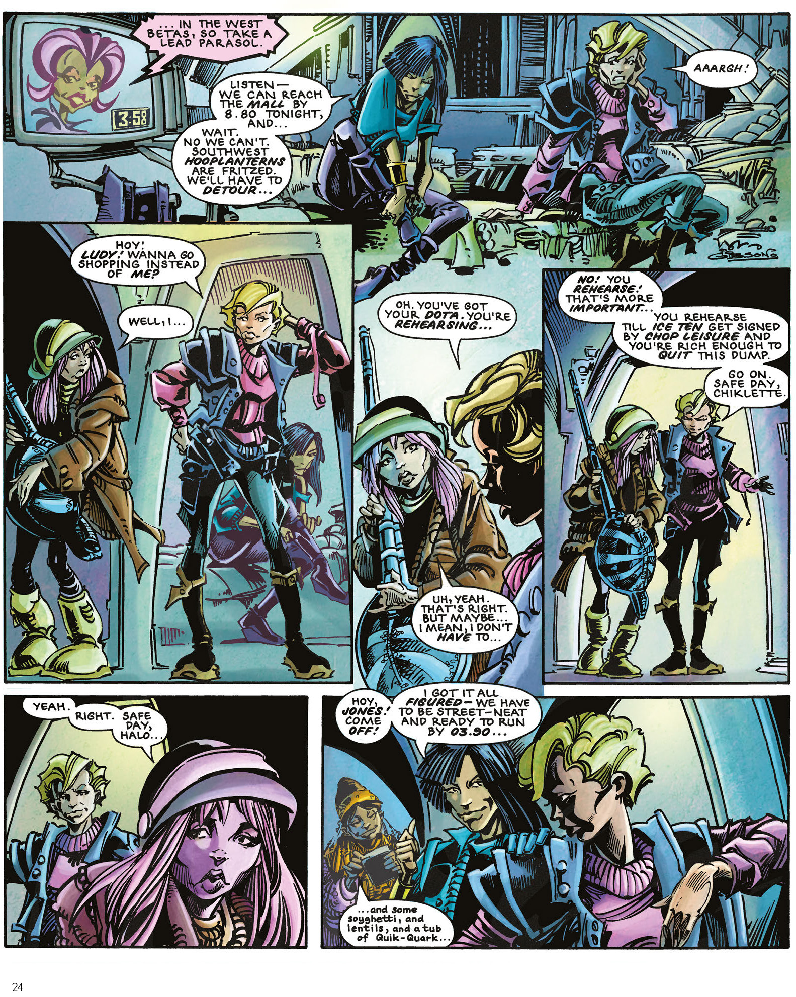 Read online The Ballad of Halo Jones: Full Colour Omnibus Edition comic -  Issue # TPB (Part 1) - 26