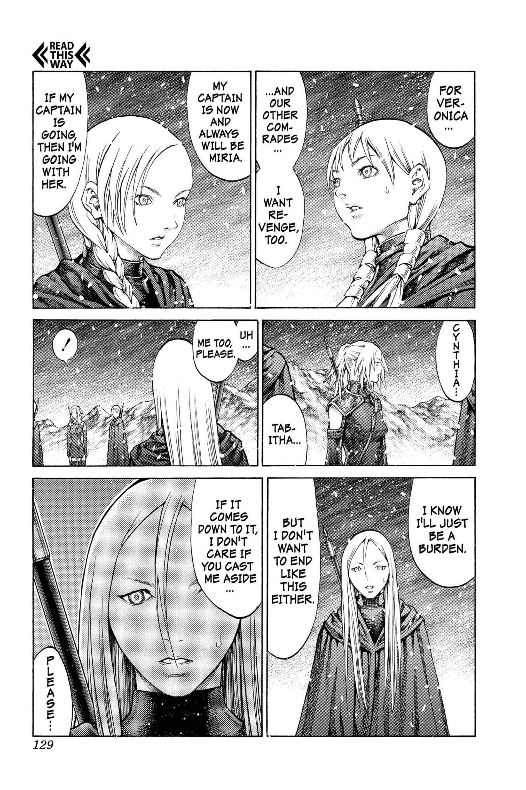 Read online Claymore comic -  Issue #12 - 119