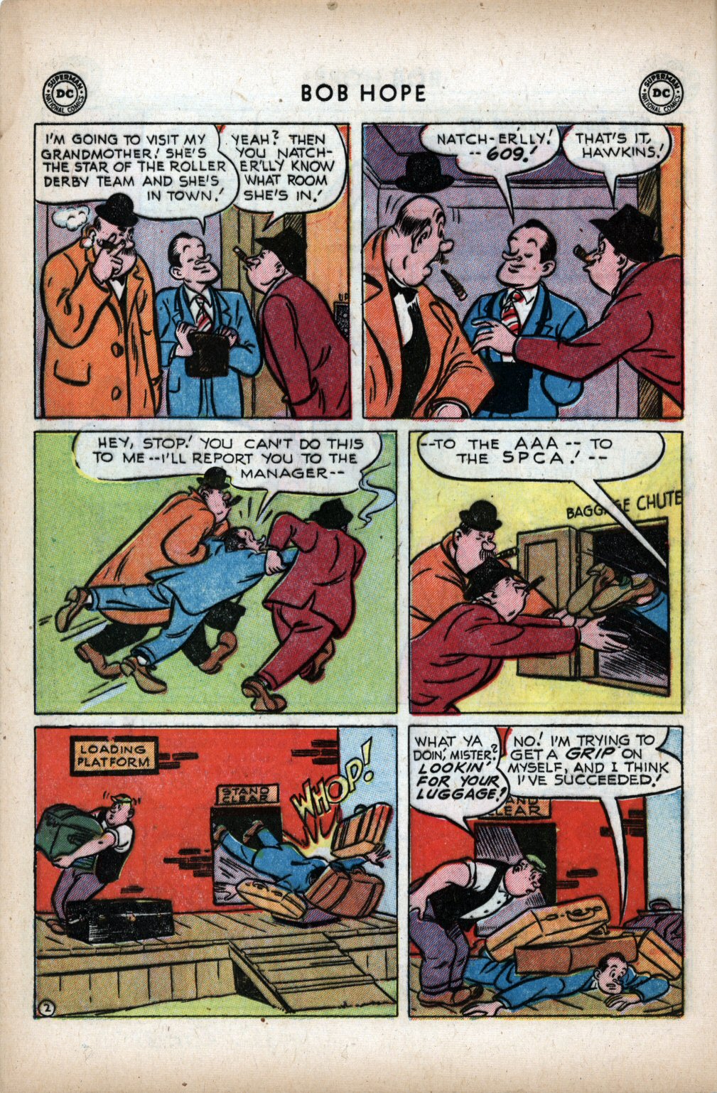 Read online The Adventures of Bob Hope comic -  Issue #13 - 15