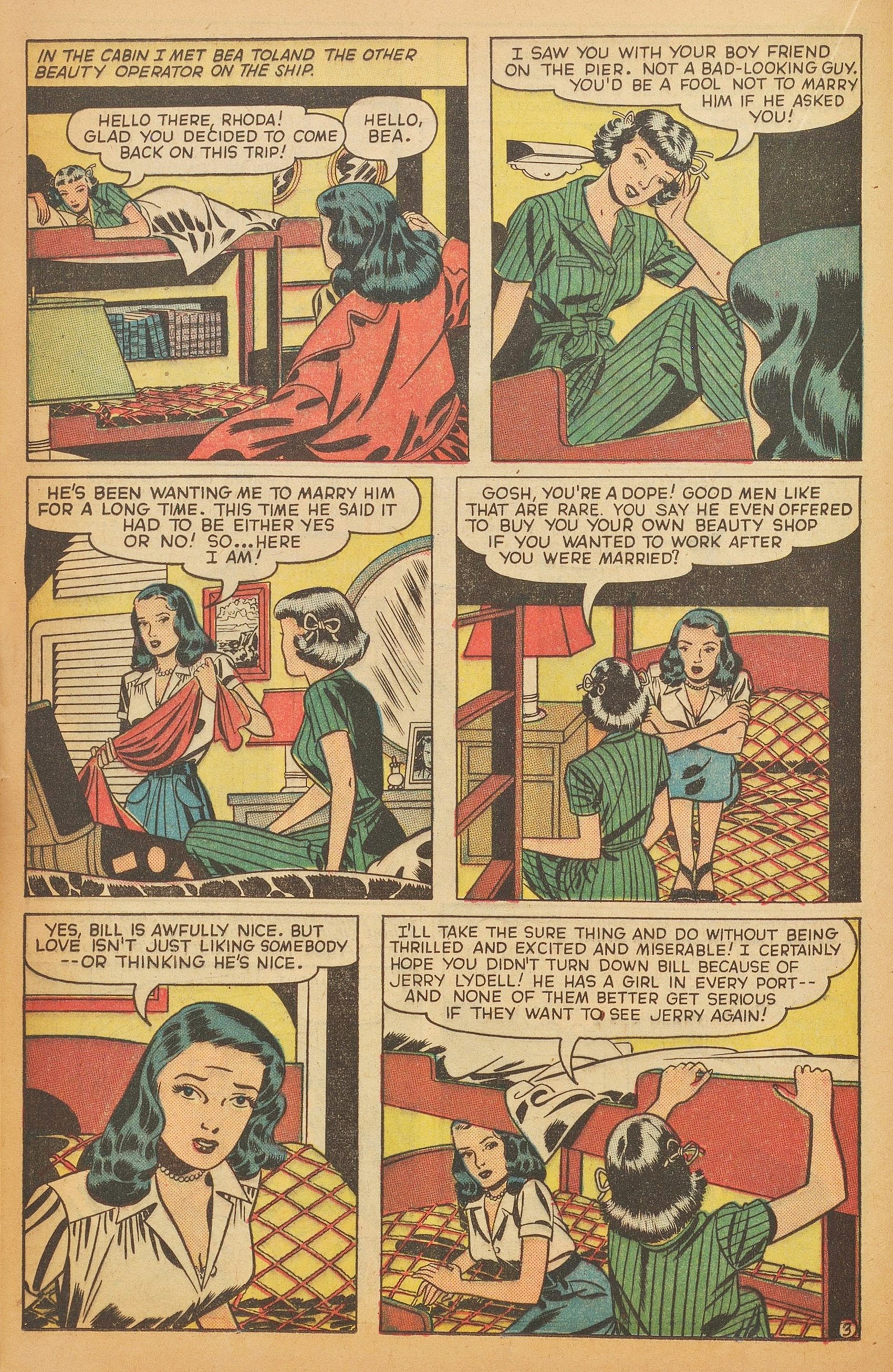 Read online Glamorous Romances comic -  Issue #45 - 20