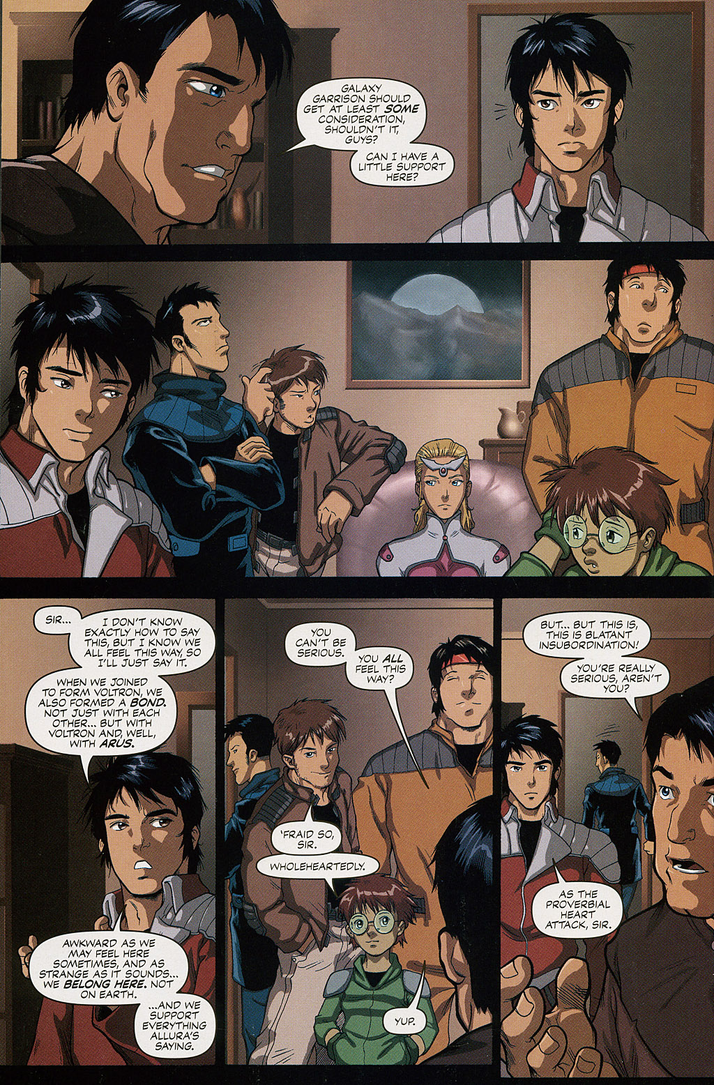 Read online Voltron: Defender of the Universe comic -  Issue #1 - 23