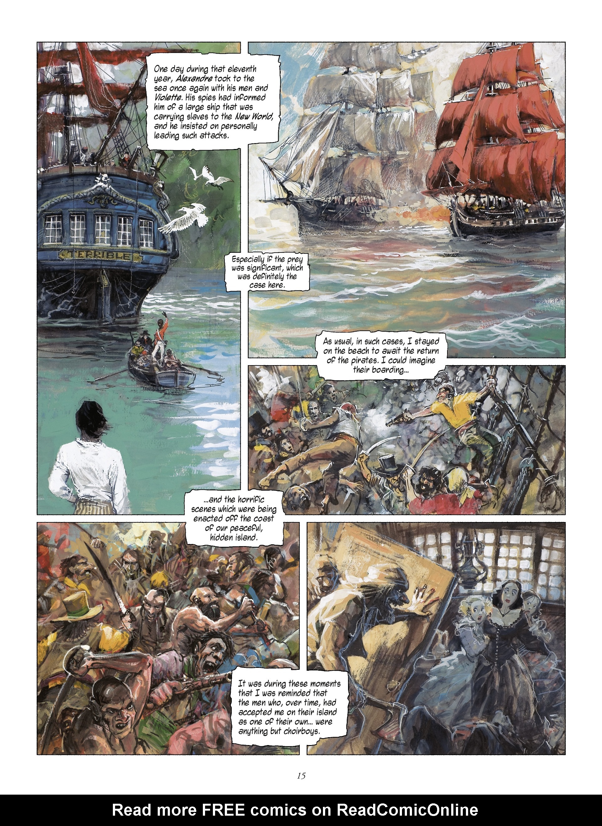 Read online The Revenge of Count Skarbek comic -  Issue #2 - 17