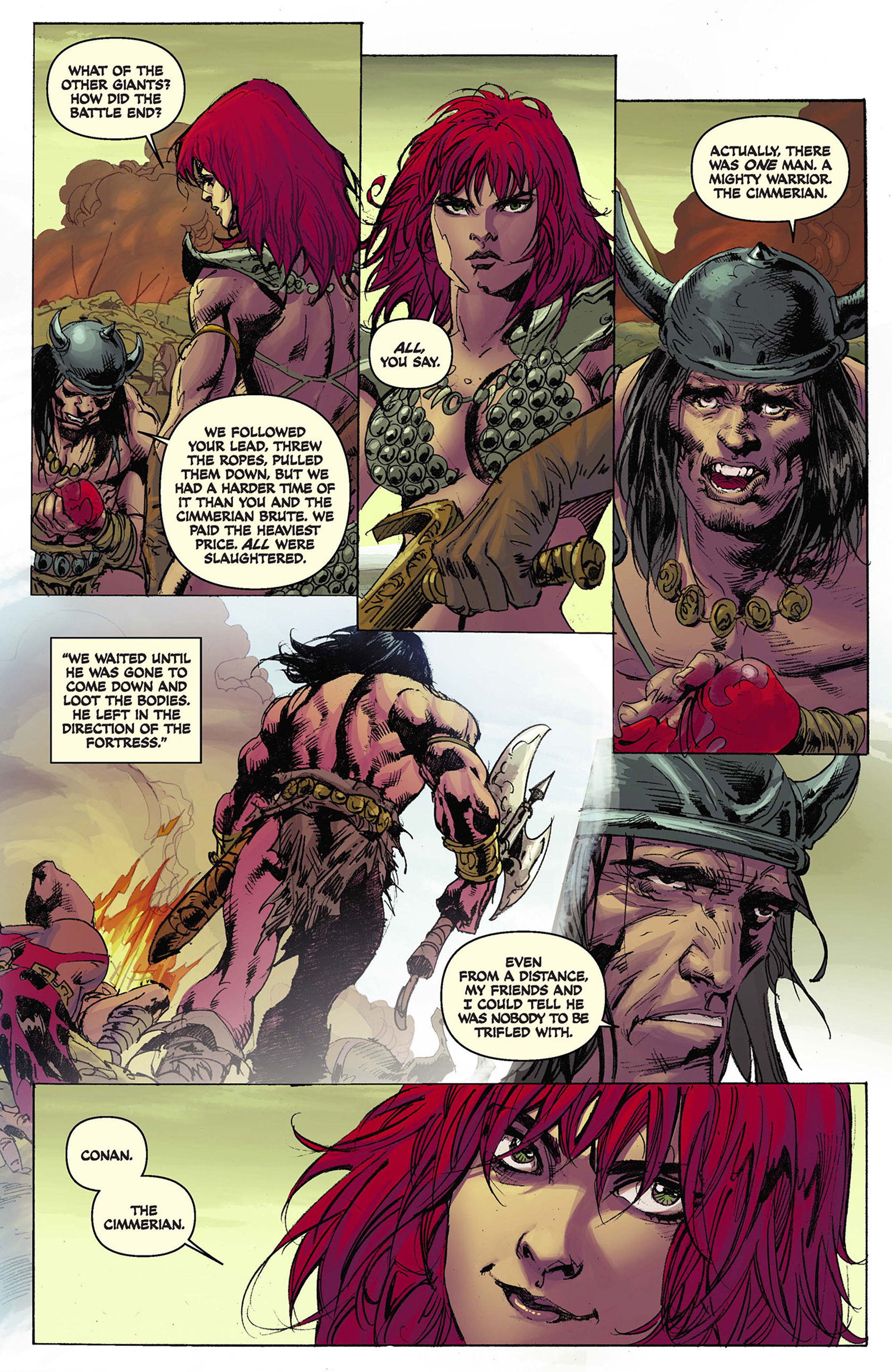 Read online Red Sonja/Conan comic -  Issue #2 - 21