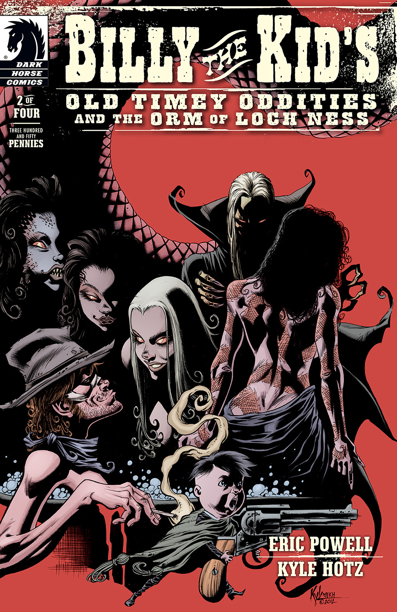 Read online Billy the Kid's Old Timey Oddities and the Orm of Loch Ness comic -  Issue #2 - 1