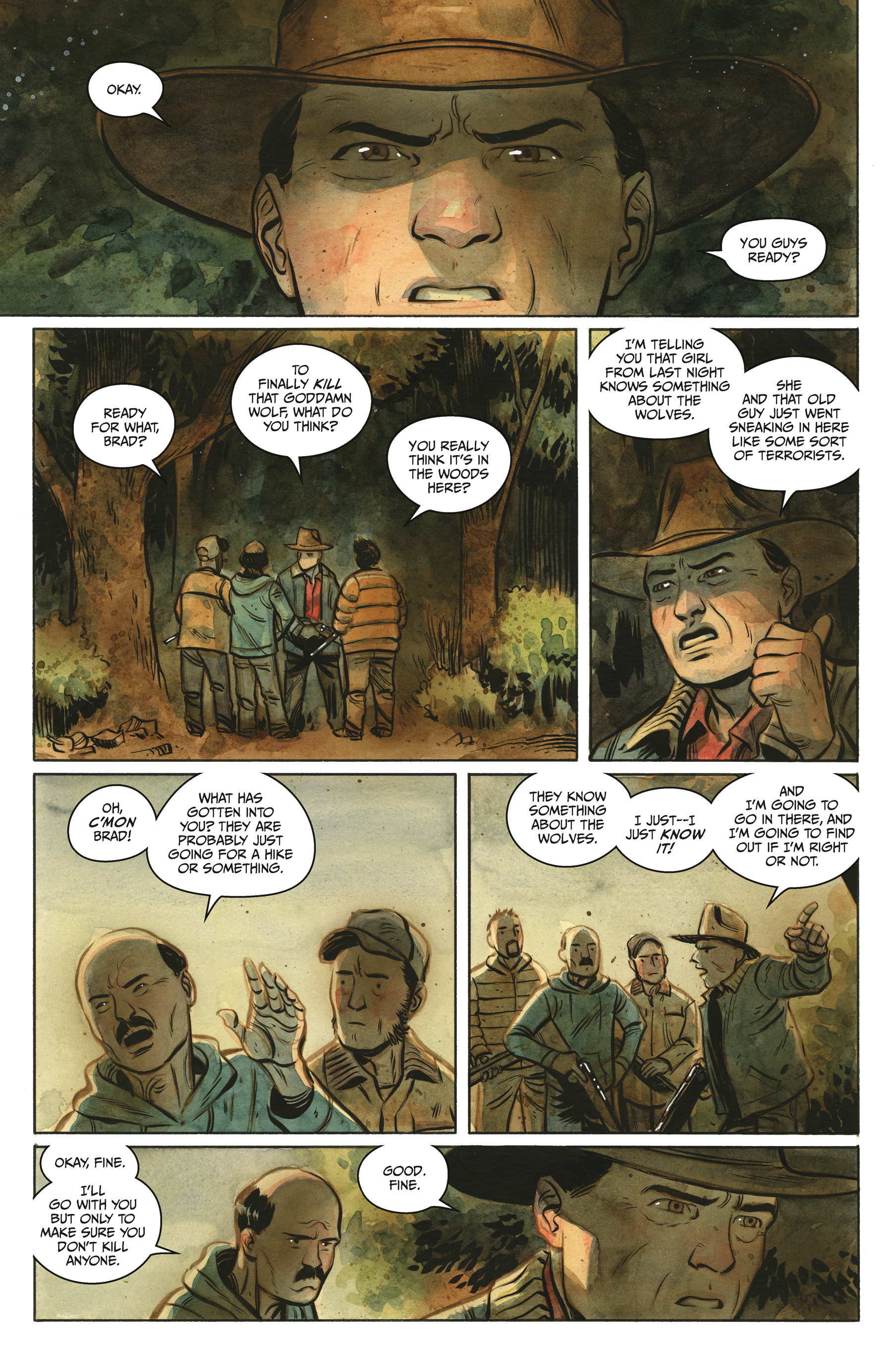 Read online The Lonesome Hunters: The Wolf Child comic -  Issue #3 - 11