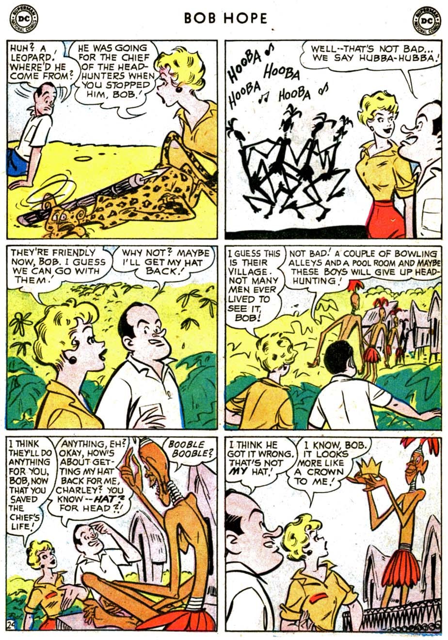 Read online The Adventures of Bob Hope comic -  Issue #65 - 30