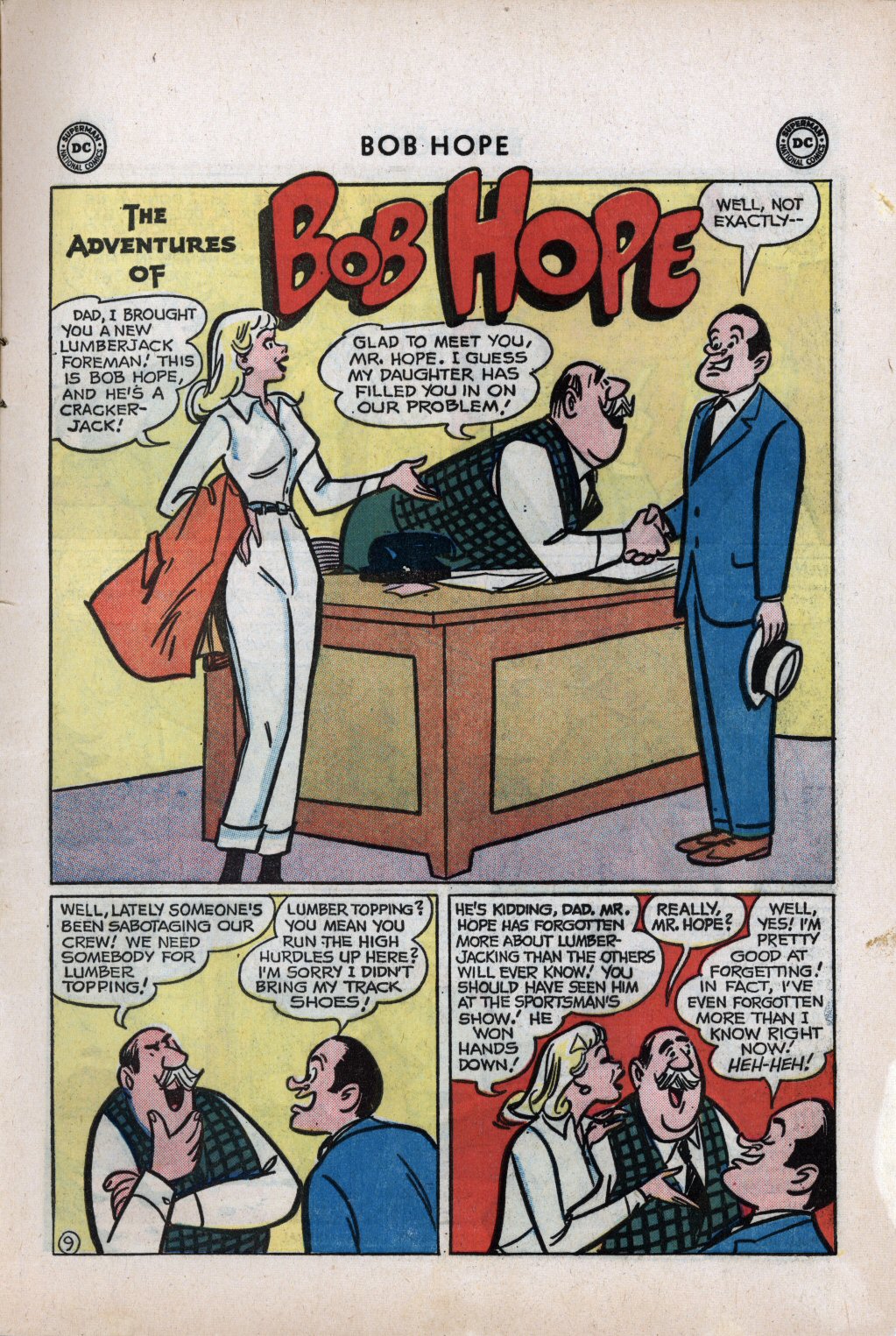 Read online The Adventures of Bob Hope comic -  Issue #59 - 13
