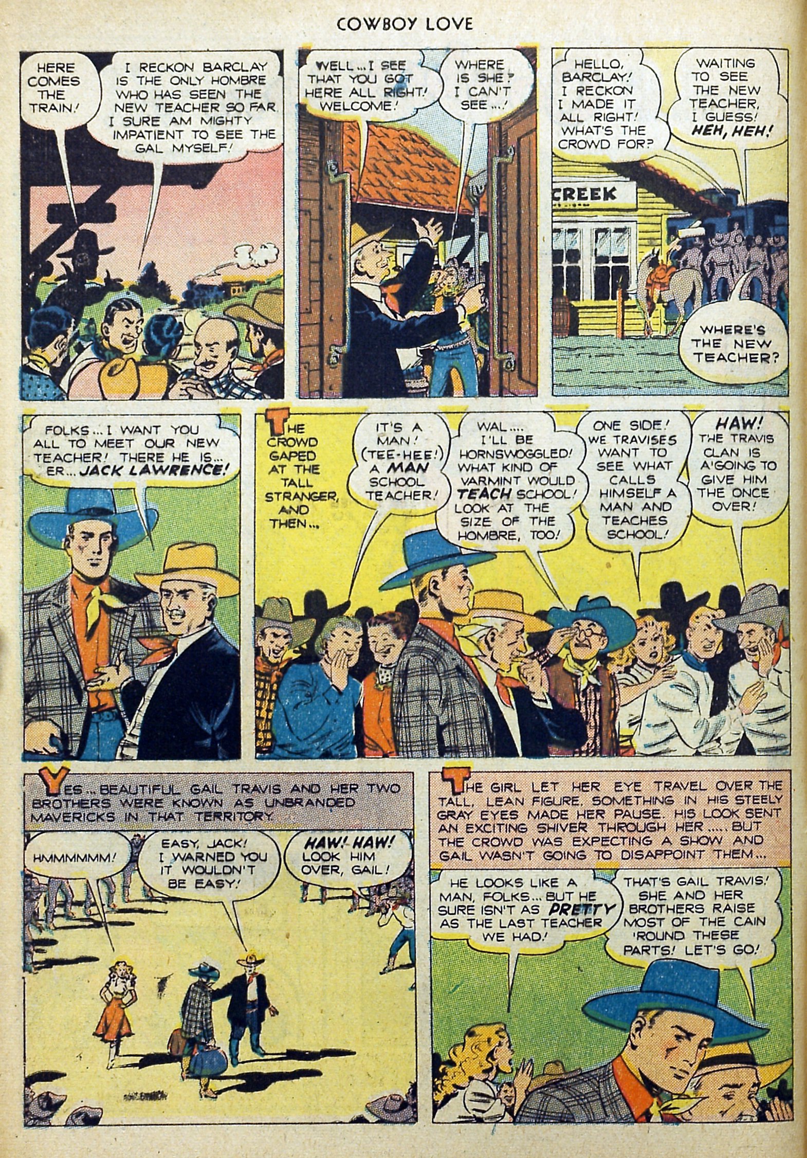 Read online Cowboy Love comic -  Issue #3 - 4