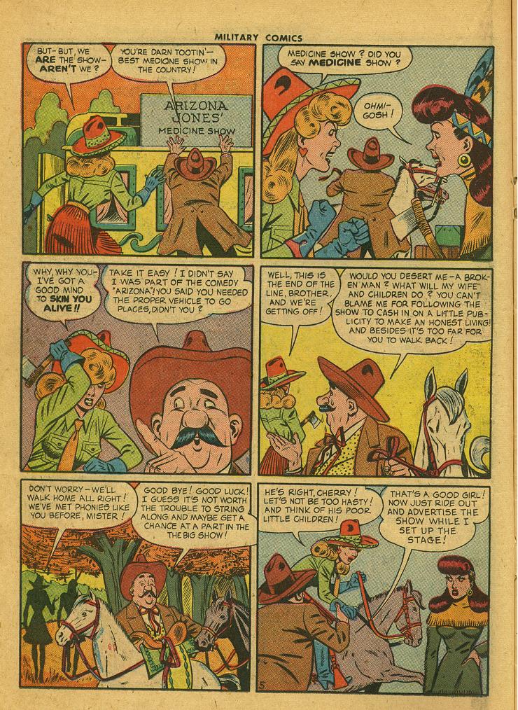 Read online Military Comics comic -  Issue #42 - 22