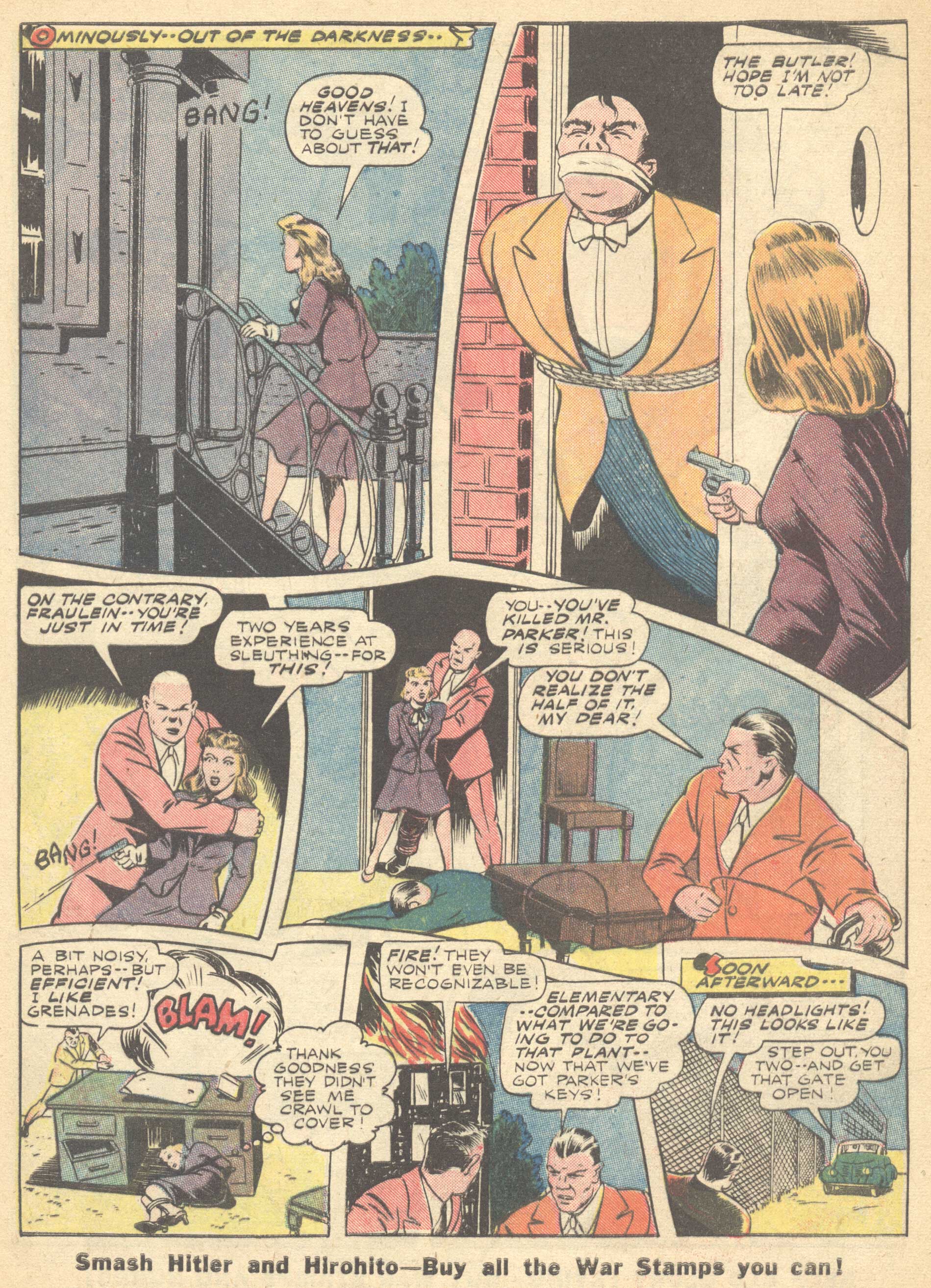 Read online Startling Comics comic -  Issue #28 - 39