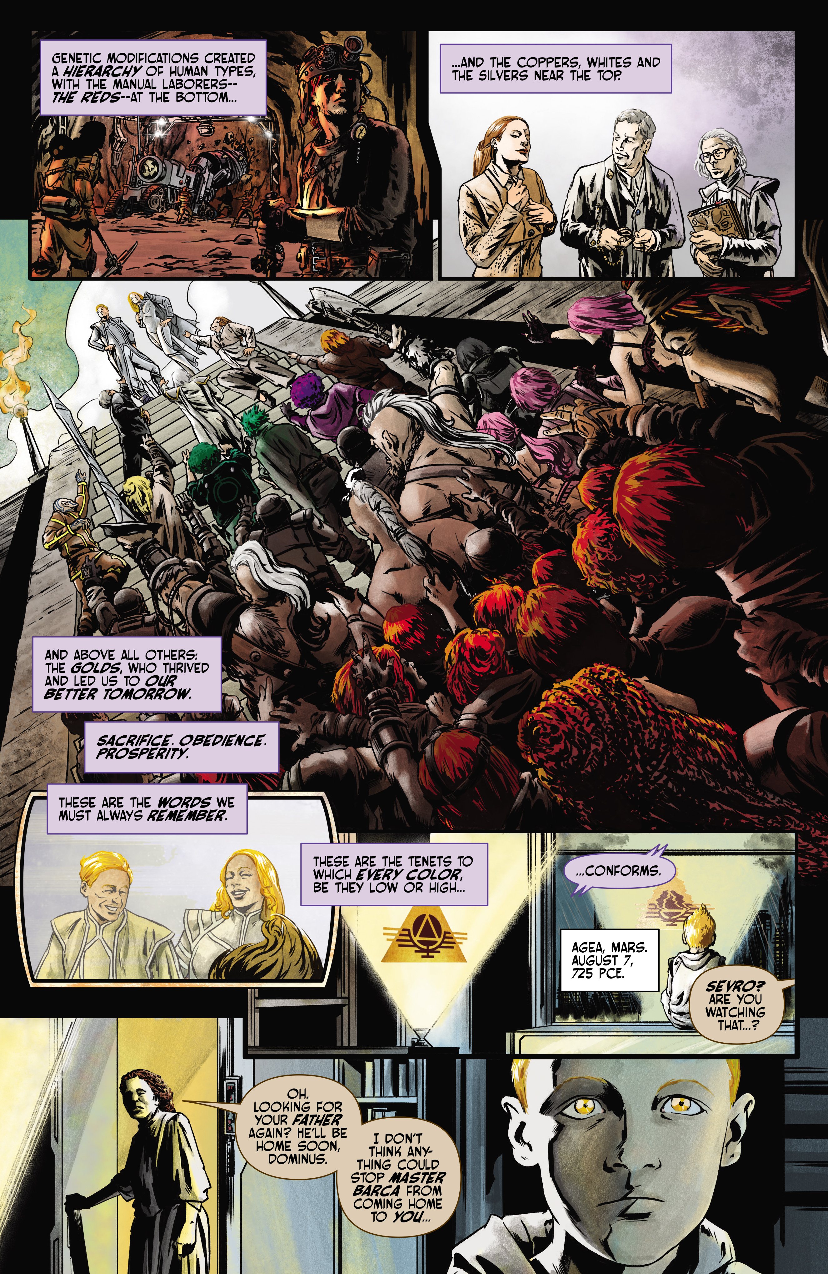 Read online Pierce Brown's Red Rising: Sons of Ares: Forbidden Song comic -  Issue # TPB - 6