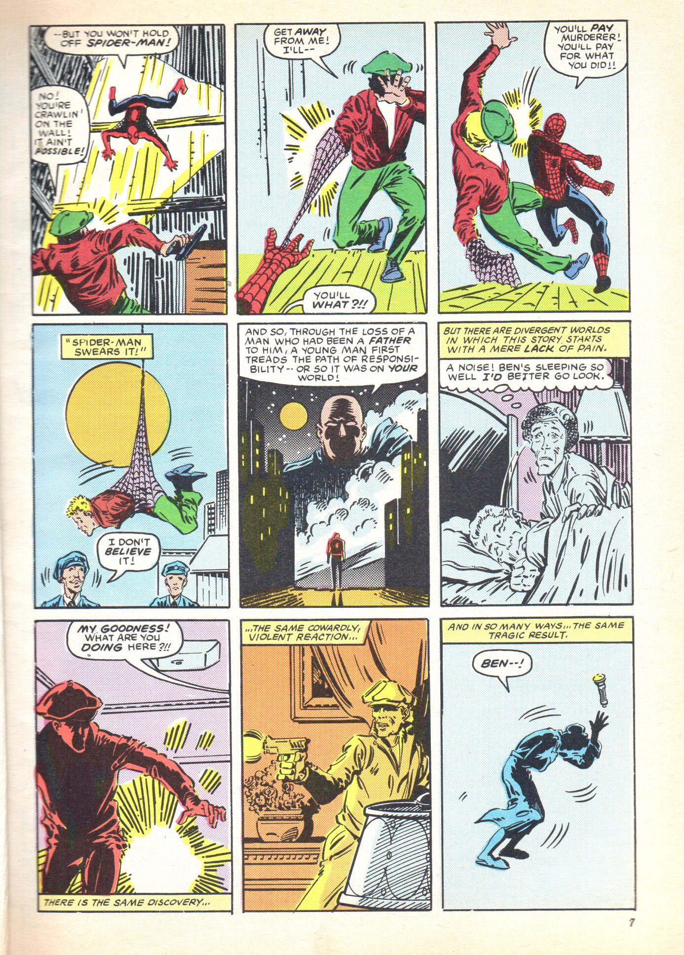 Read online Spider-Man Special comic -  Issue #1984W - 7